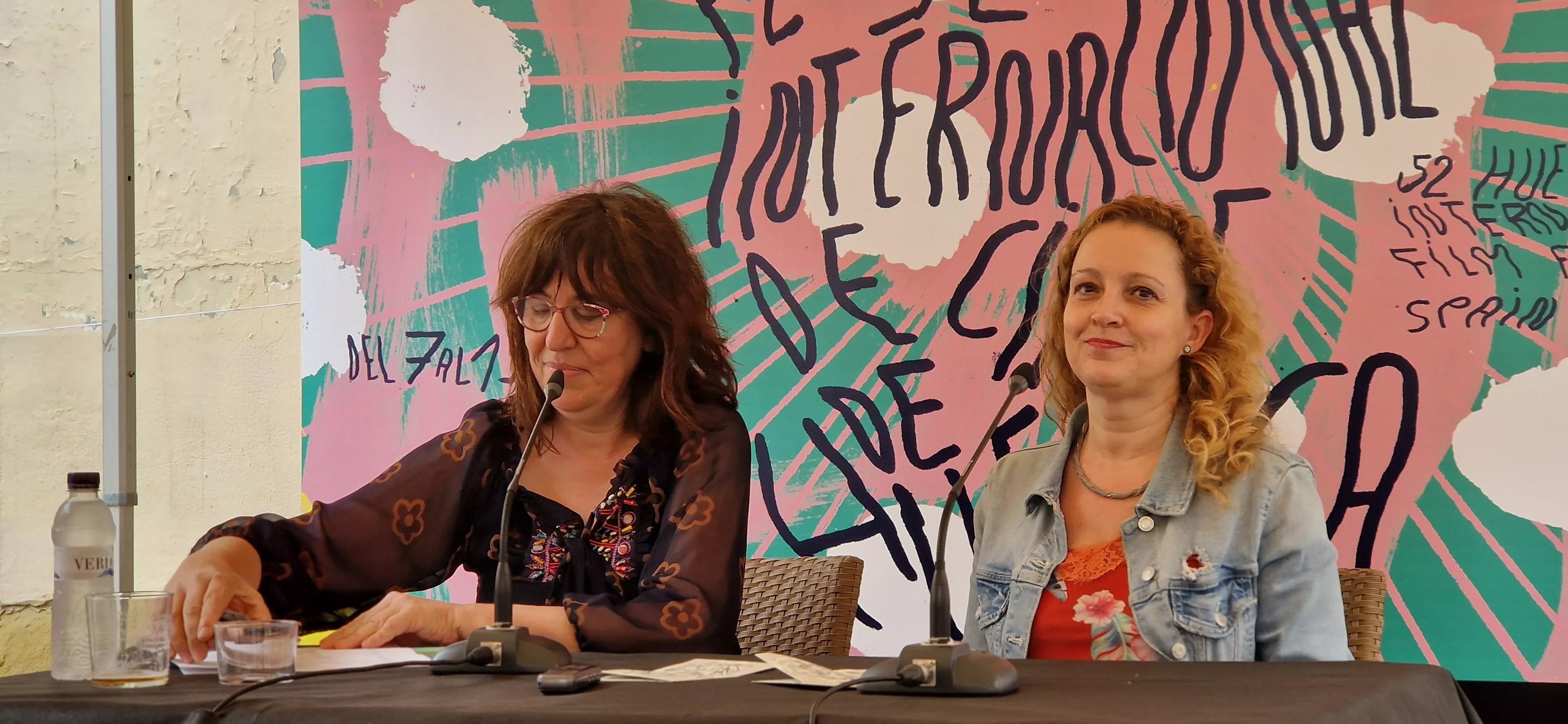 Vermú con... Elena Cid en el Festival de Cine de Huesca. Foto Myriam Martínez 