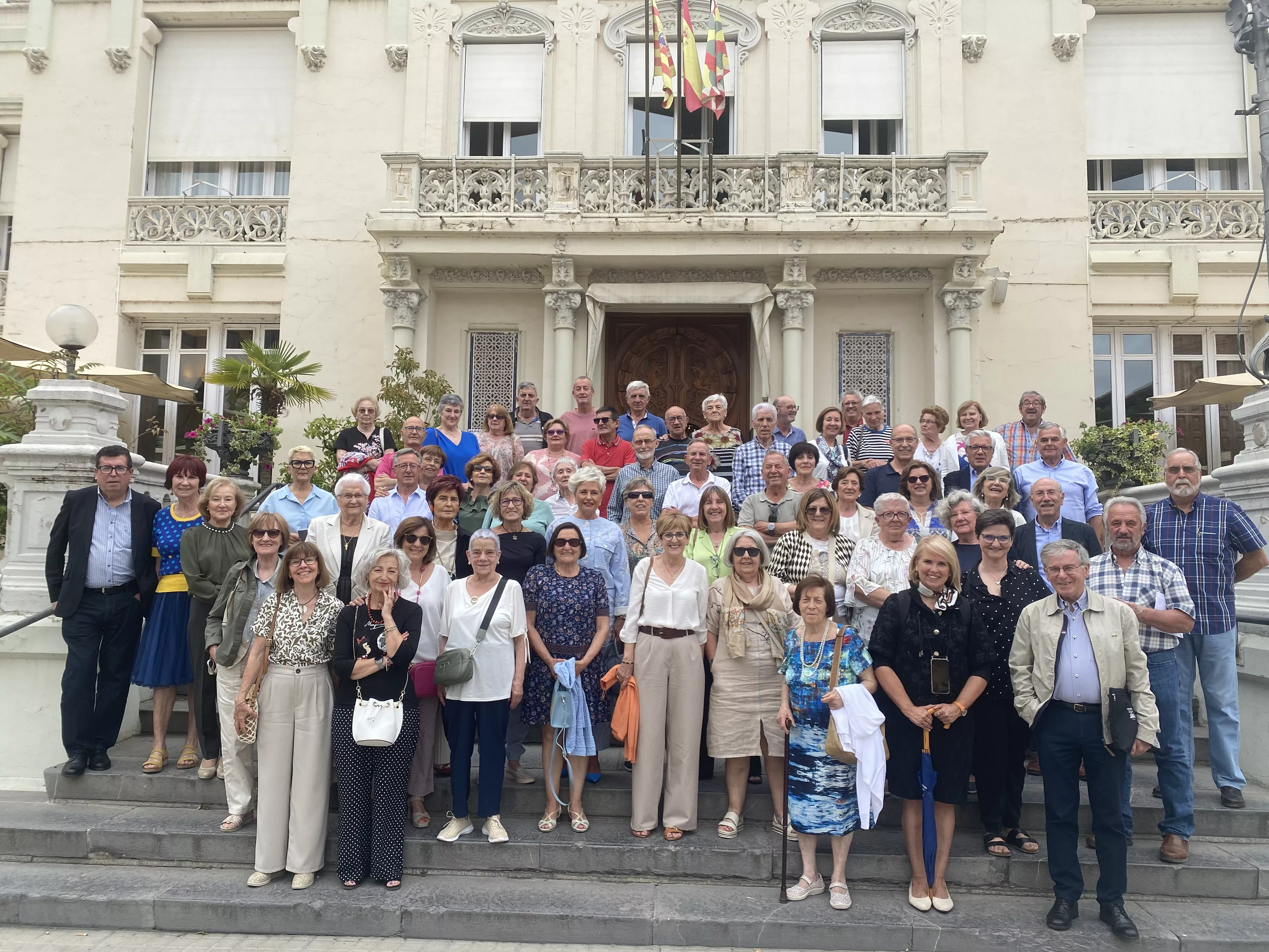 Foto de archivo del alumnado de la Universidad de la Experiencia. Foto J. Jesús Castiella Hernández