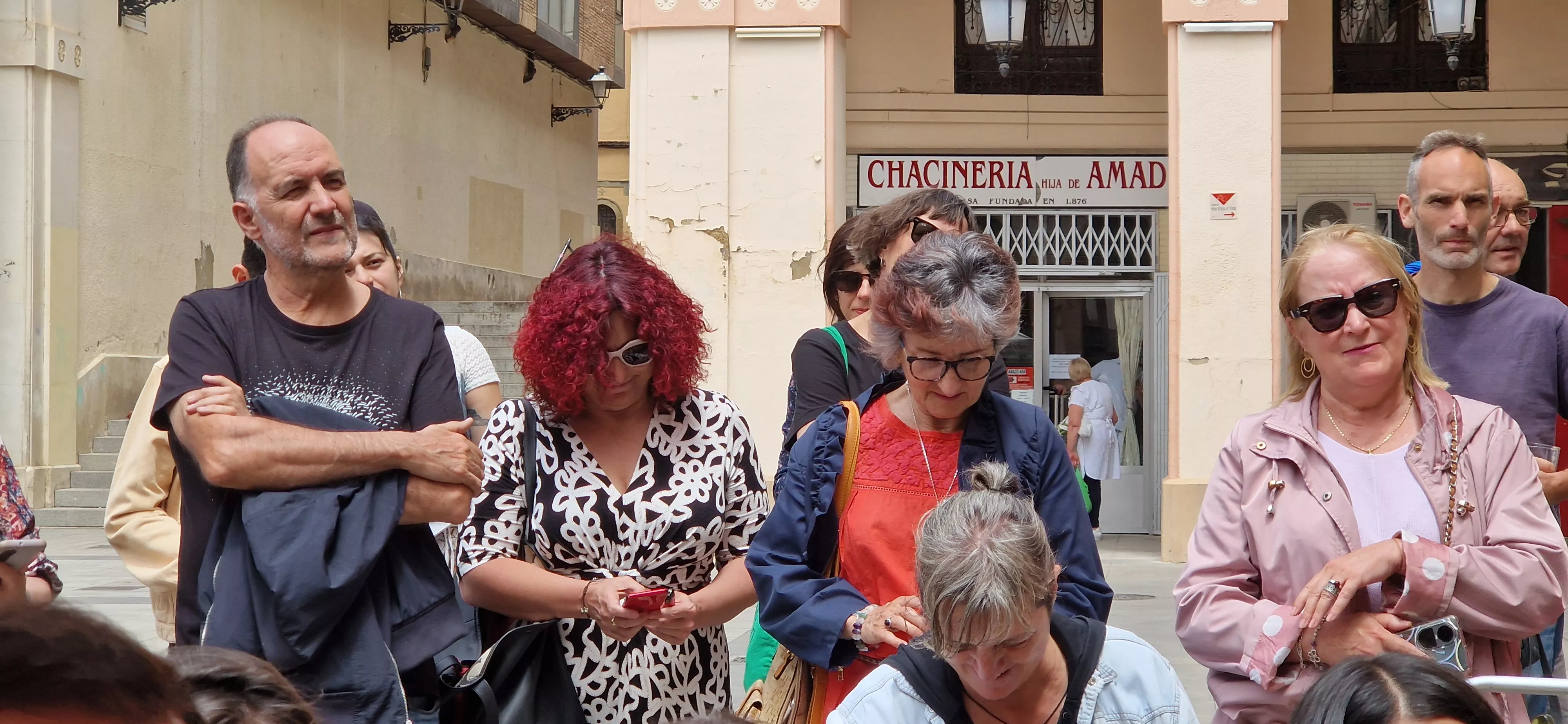  Victoria Abril, en el vermú con... del Festival de Cine de Huesca. Foto Myriam Martínez