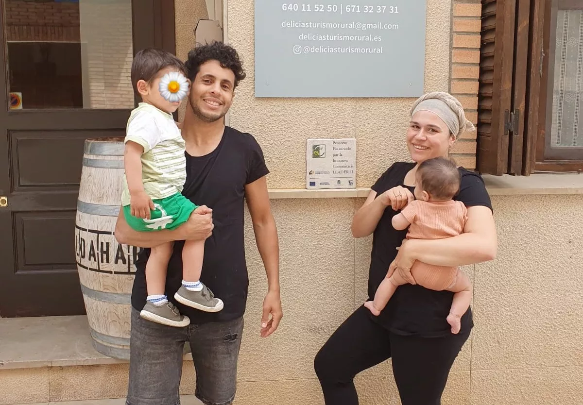 Naïm, Mok, Mariona y Aya comienzan en Peraltilla su nuevo proyecto.