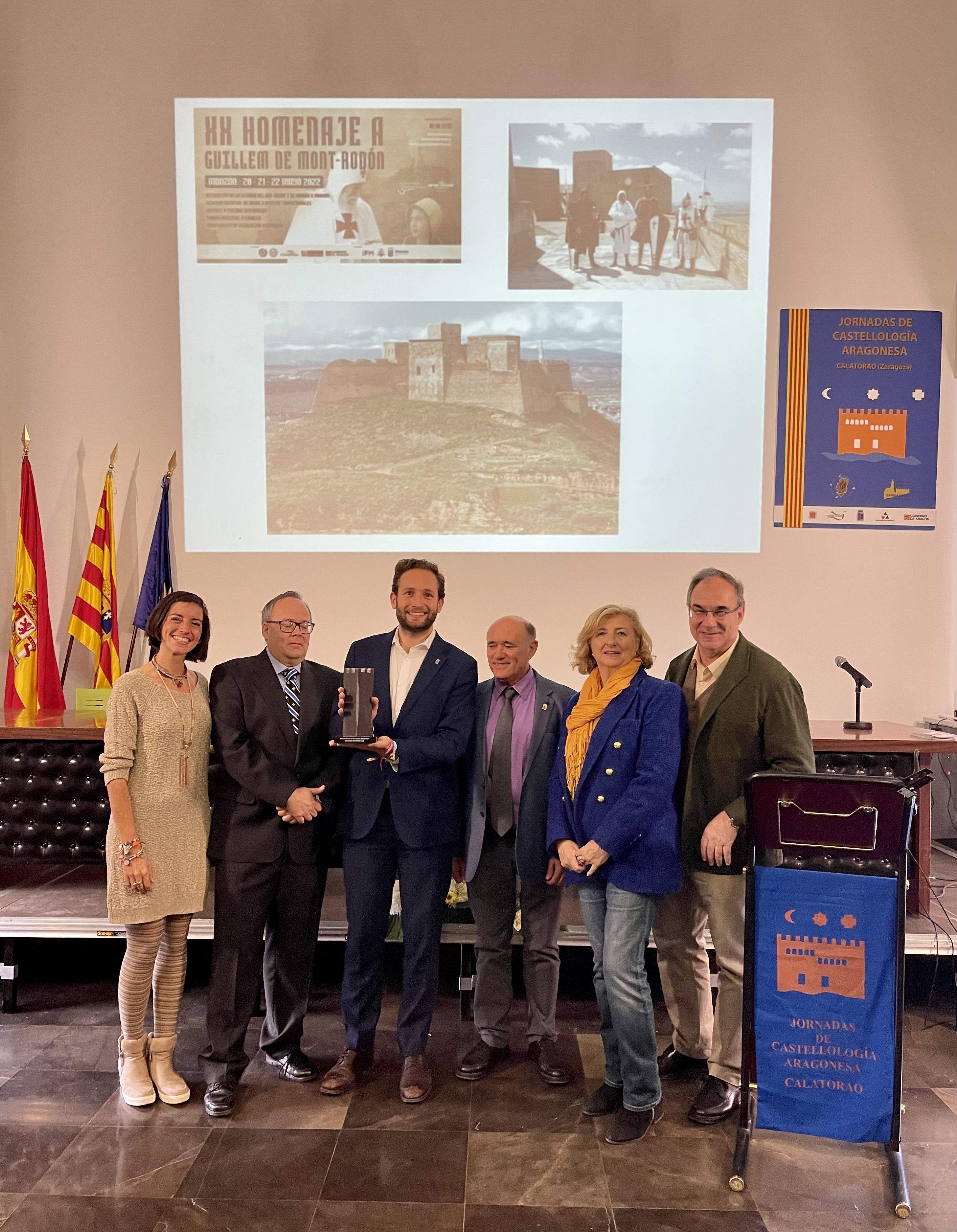 El alcalde de Monzó ha recibido el galardón en las jornadas celebradas en Calatorao El alcalde de Monzó ha recibido el galardón en las jornadas celebradas en Calatorao