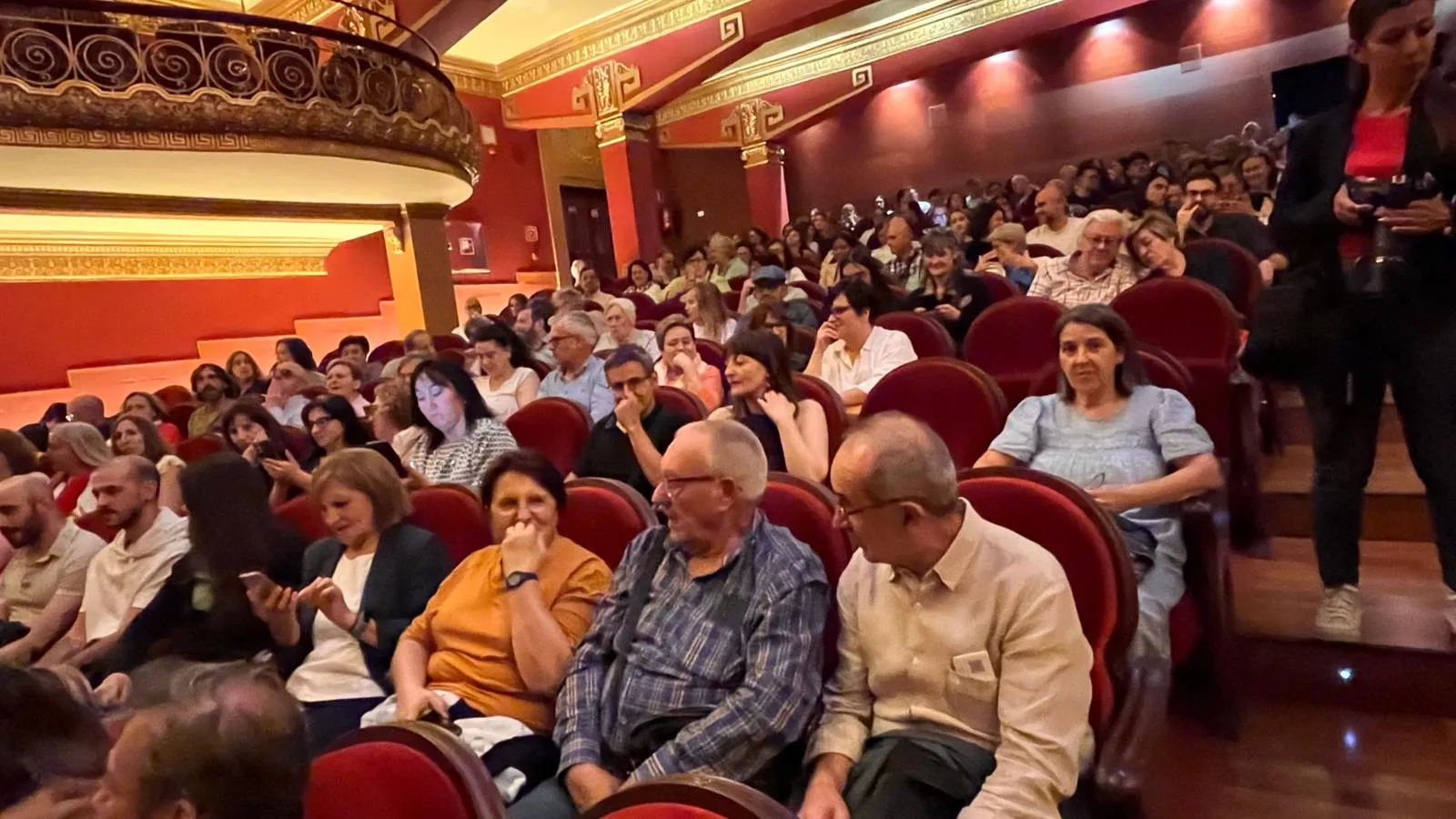 Gala del Premio Luis Buñuel para Victoria Abril.  Foto Mercedes Manterola