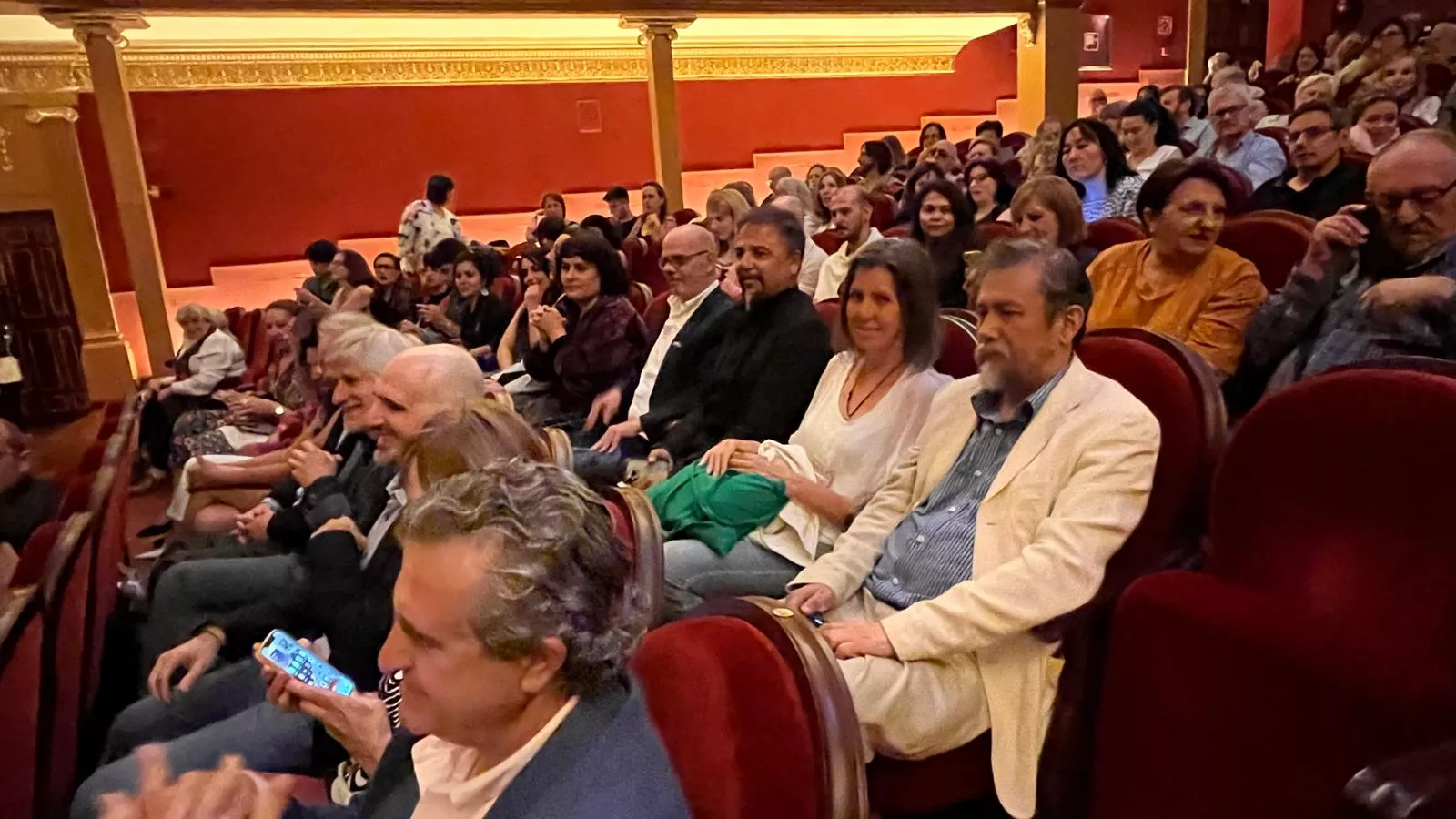 Gala del Premio Luis Buñuel para Victoria Abril.  Foto Mercedes Manterola