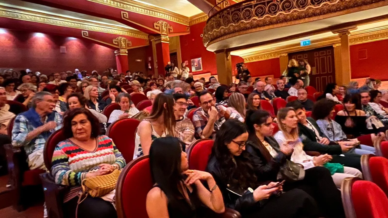 Gala del Premio Luis Buñuel para Victoria Abril.  Foto Mercedes Manterola