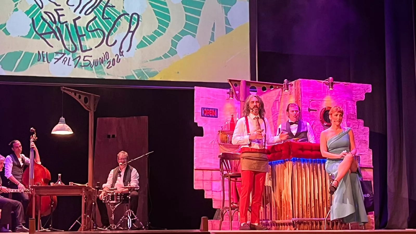 Gala del Premio Luis Buñuel para Victoria Abril.  Foto Mercedes Manterola