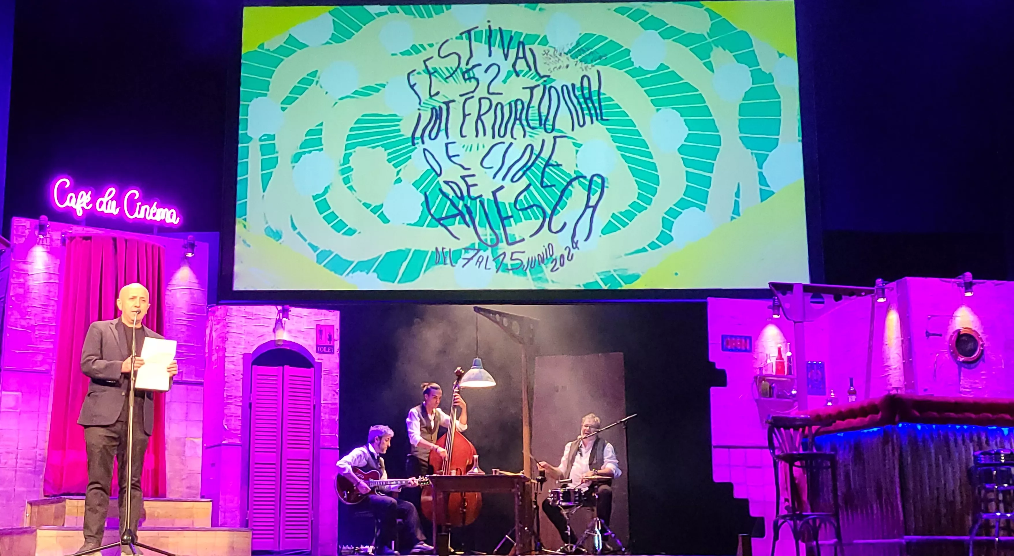 Gala del Premio Luis Buñuel para Victoria Abril.  Foto Mercedes Manterola