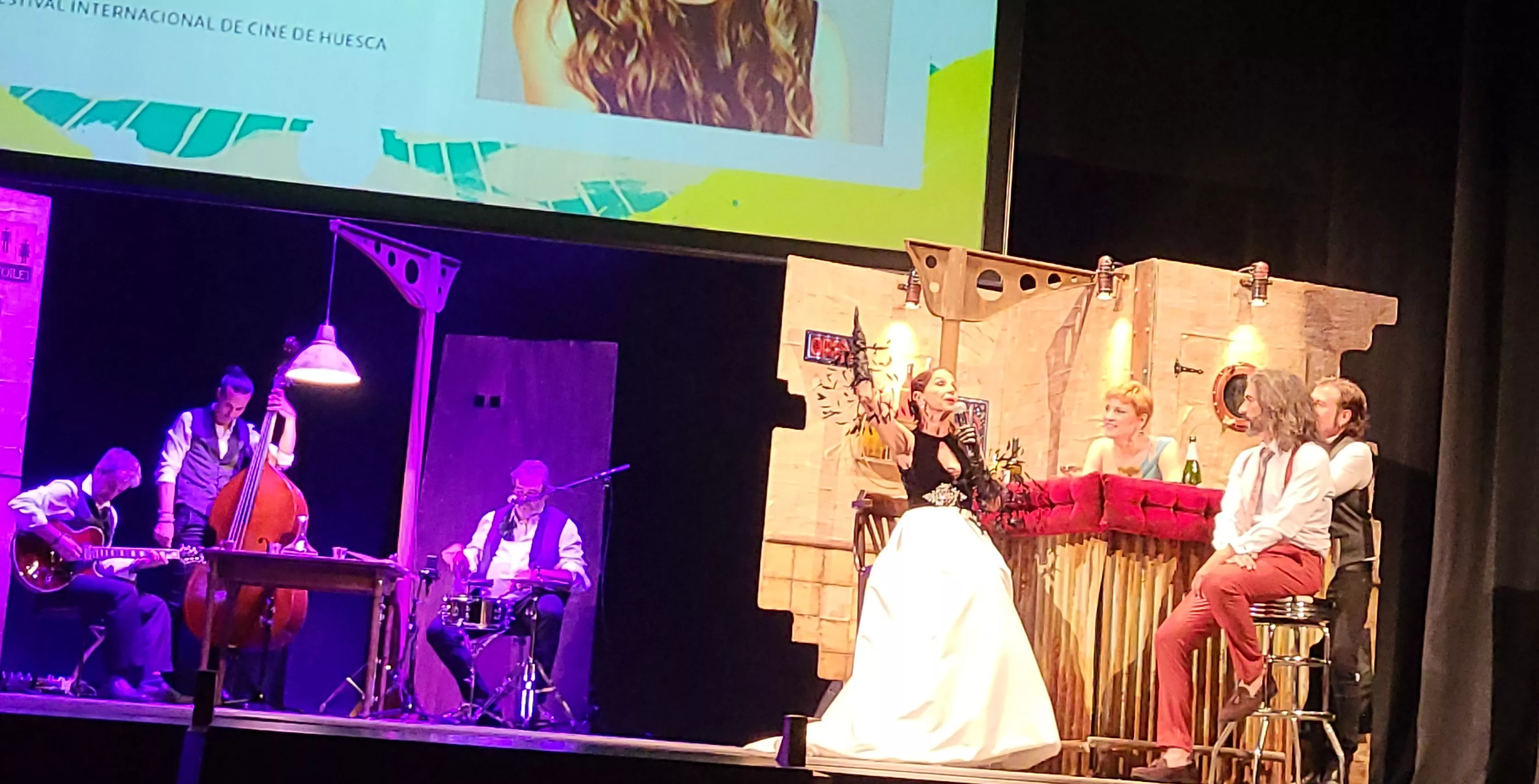 Gala del Premio Luis Buñuel para Victoria Abril.  Foto Mercedes Manterola