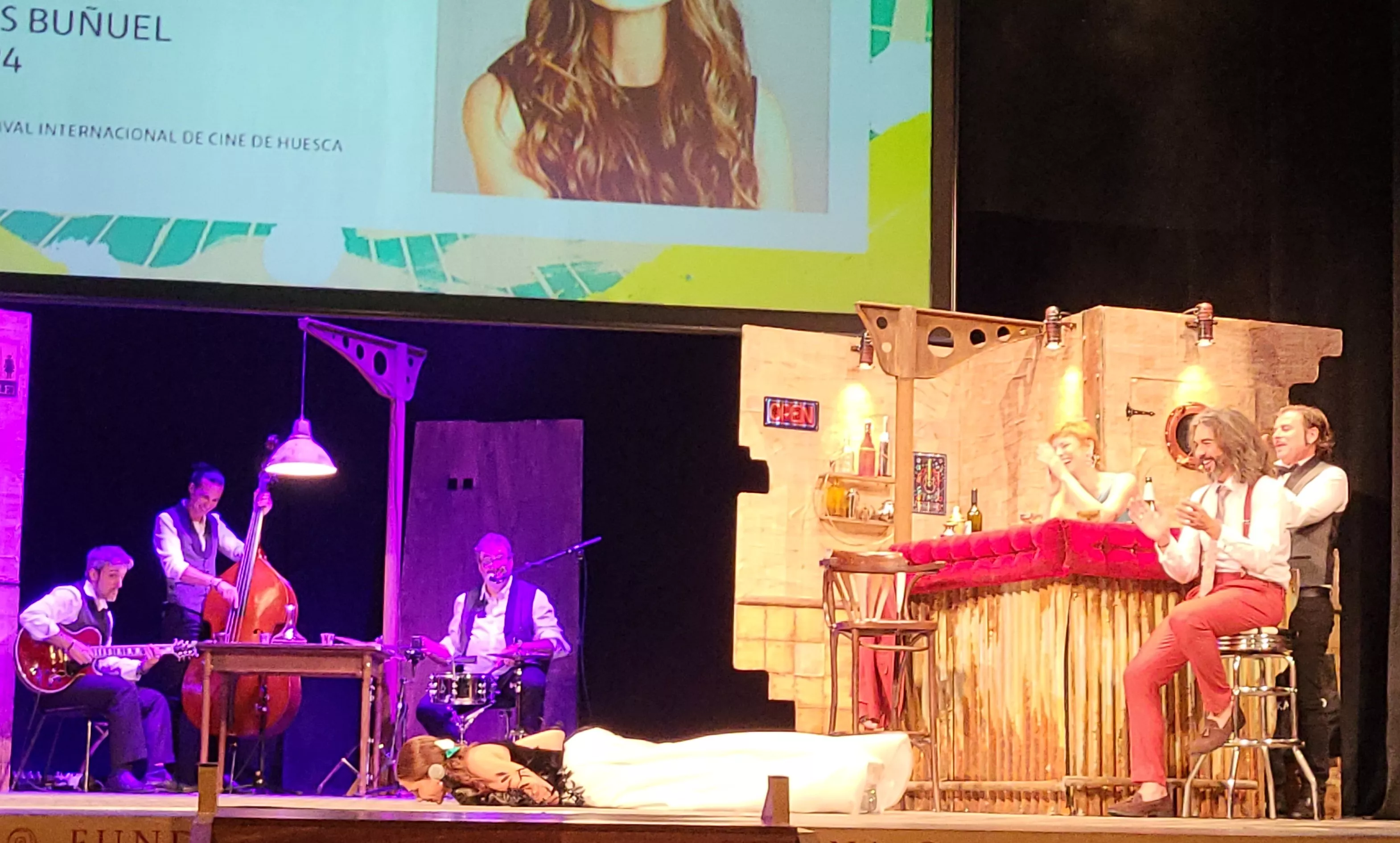 Gala del Premio Luis Buñuel para Victoria Abril.  Foto Mercedes Manterola