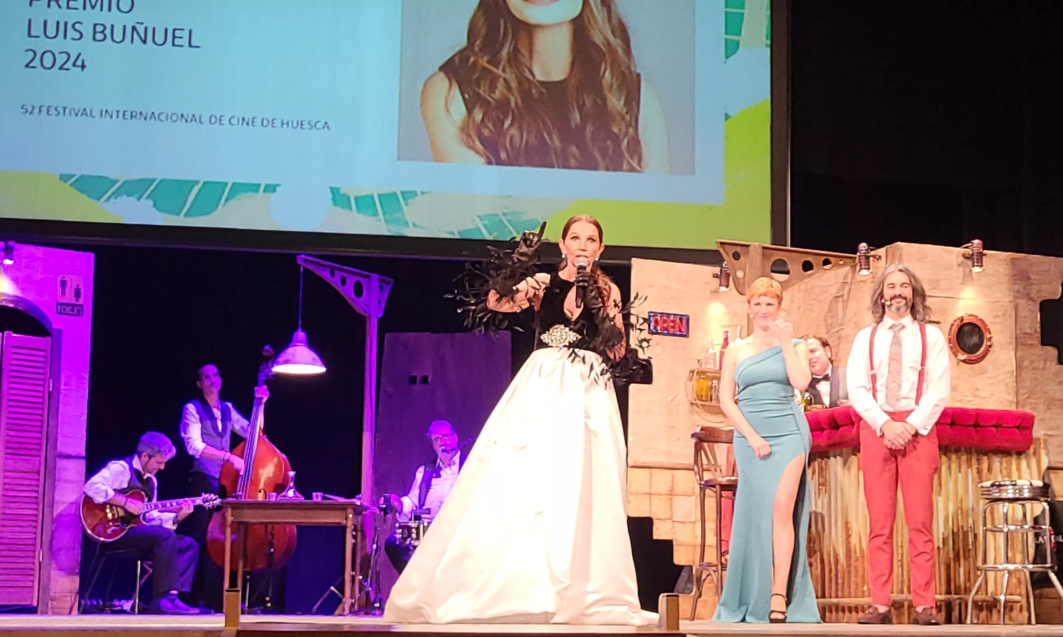 Gala del Premio Luis Buñuel para Victoria Abril.  Foto Mercedes Manterola