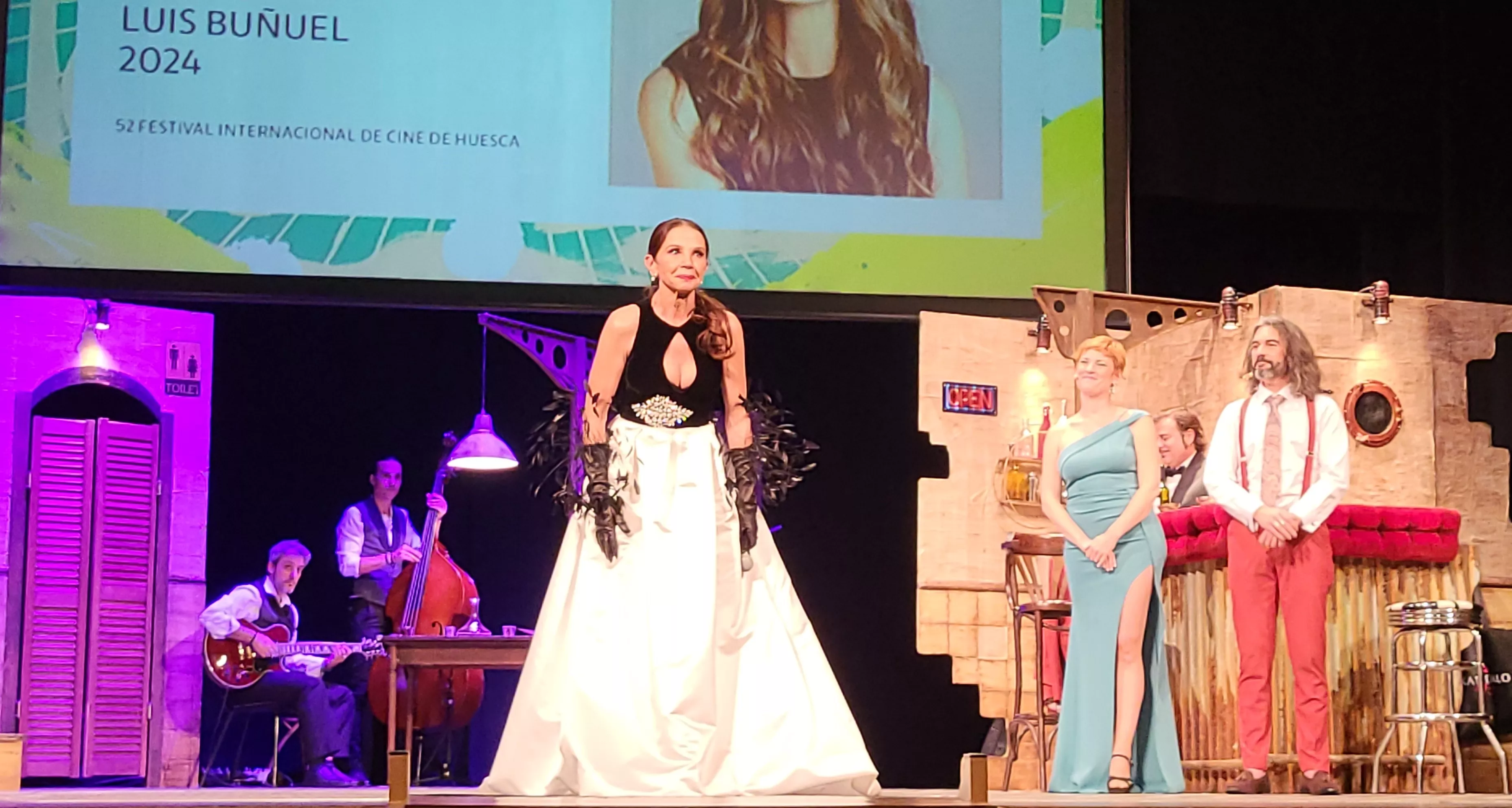 Gala del Premio Luis Buñuel para Victoria Abril.  Foto Mercedes Manterola