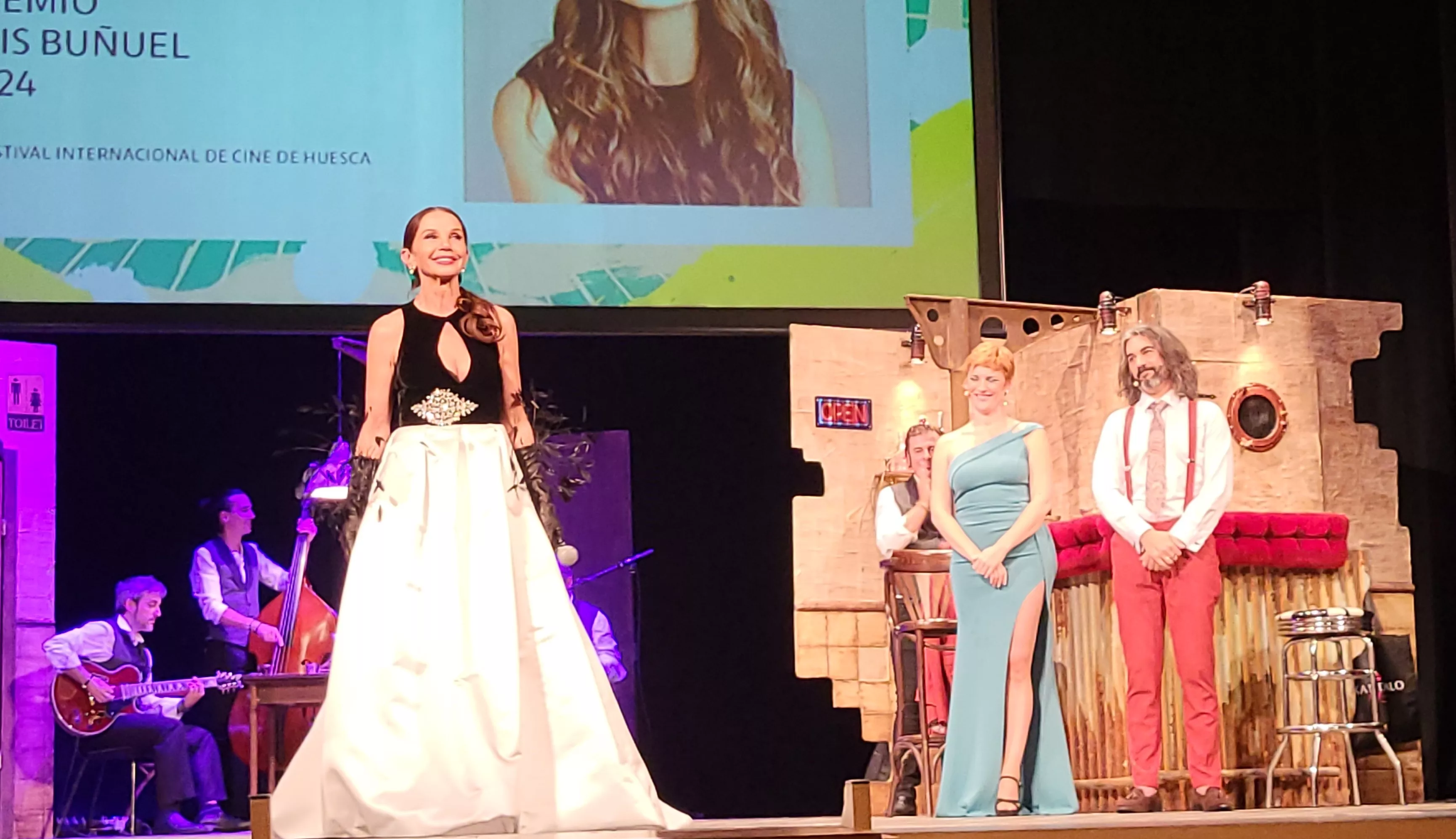 Gala del Premio Luis Buñuel para Victoria Abril.  Foto Mercedes Manterola