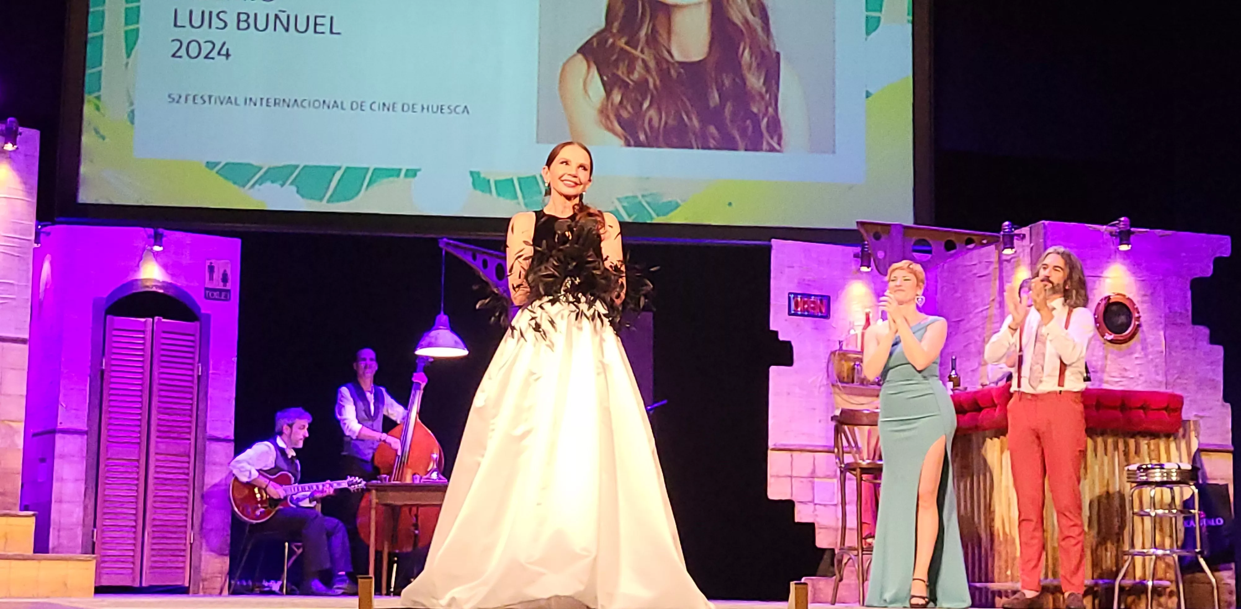 Gala del Premio Luis Buñuel para Victoria Abril.  Foto Mercedes Manterola