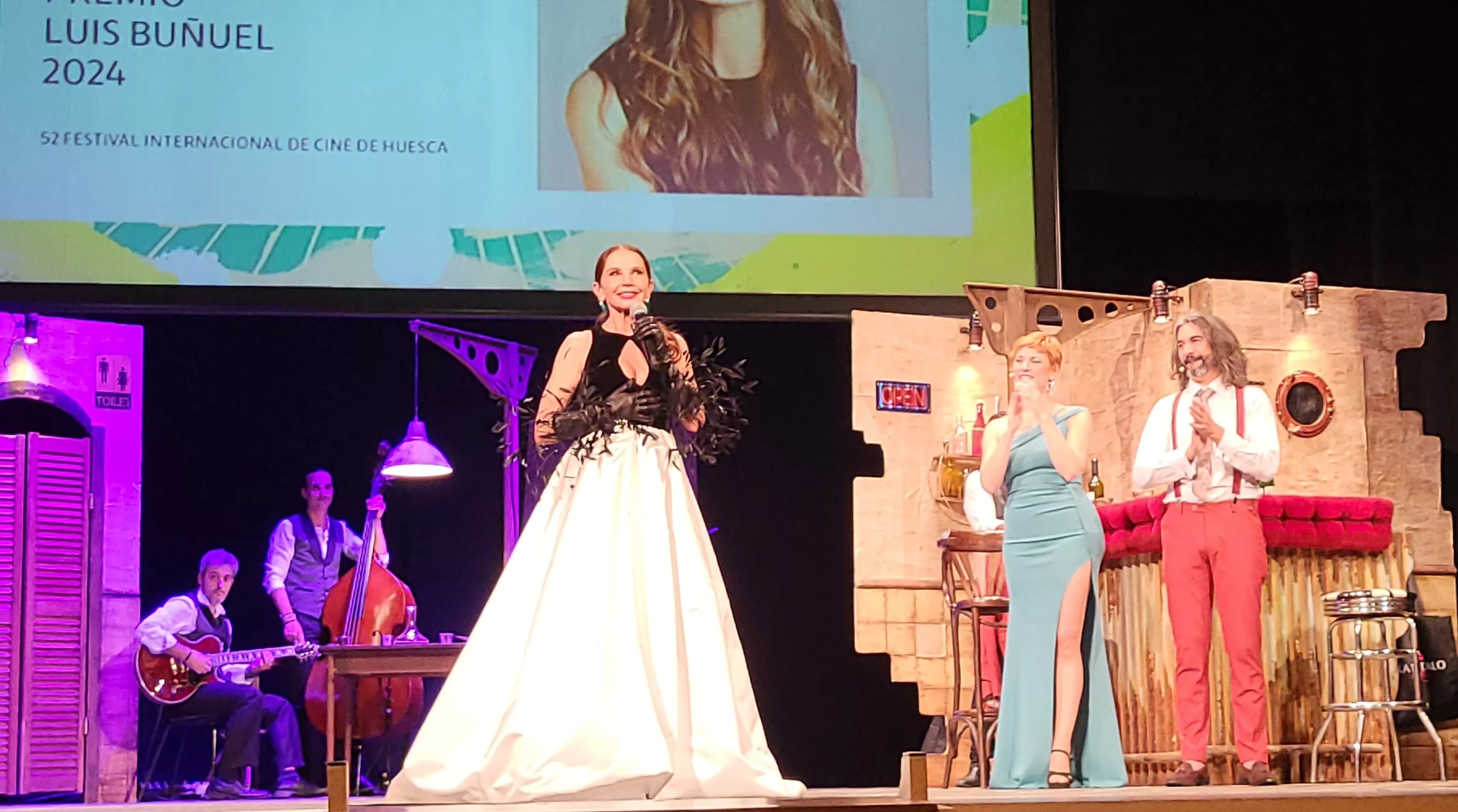 Gala del Premio Luis Buñuel para Victoria Abril.  Foto Mercedes Manterola