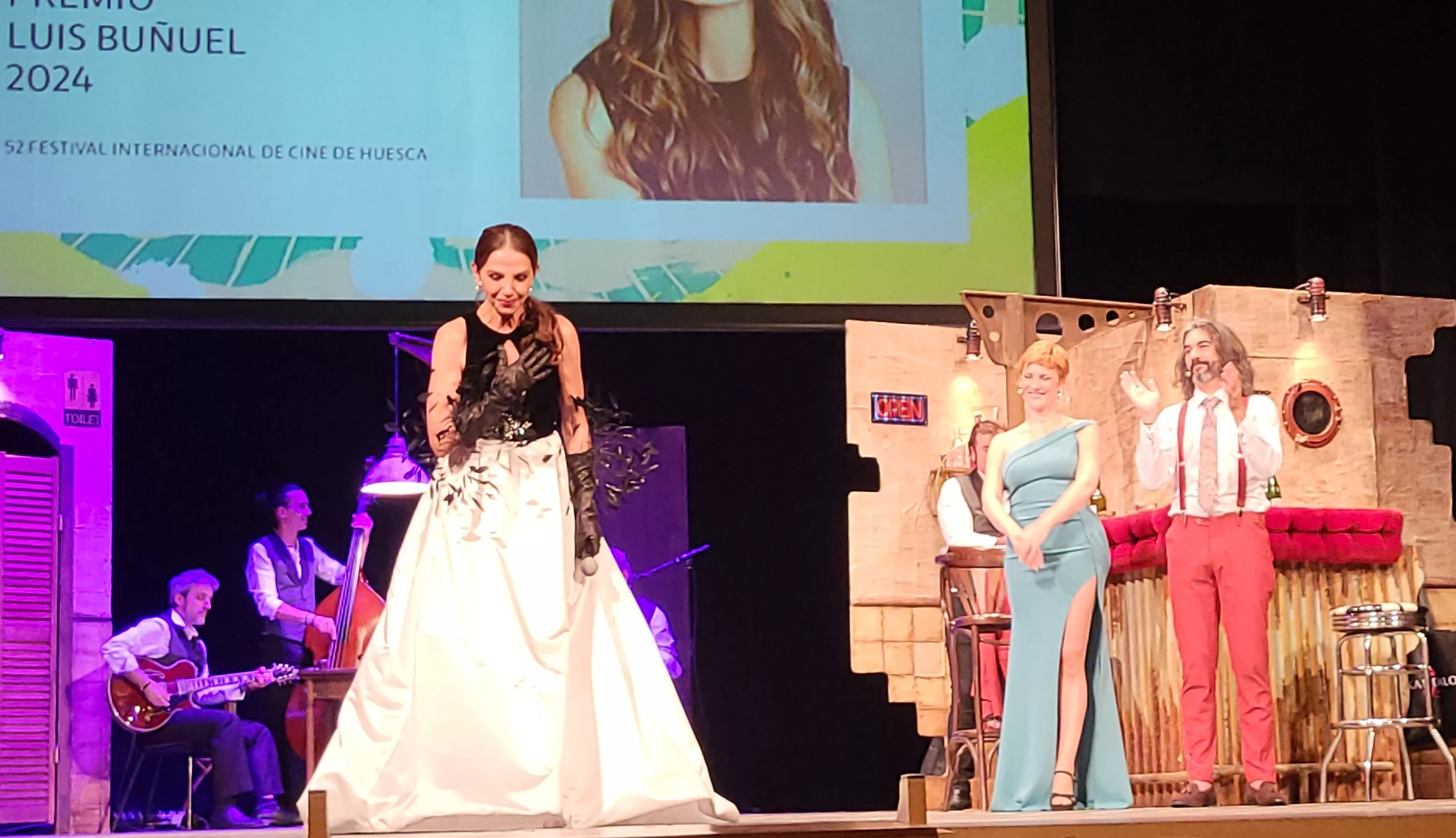 Gala del Premio Luis Buñuel para Victoria Abril.  Foto Mercedes Manterola