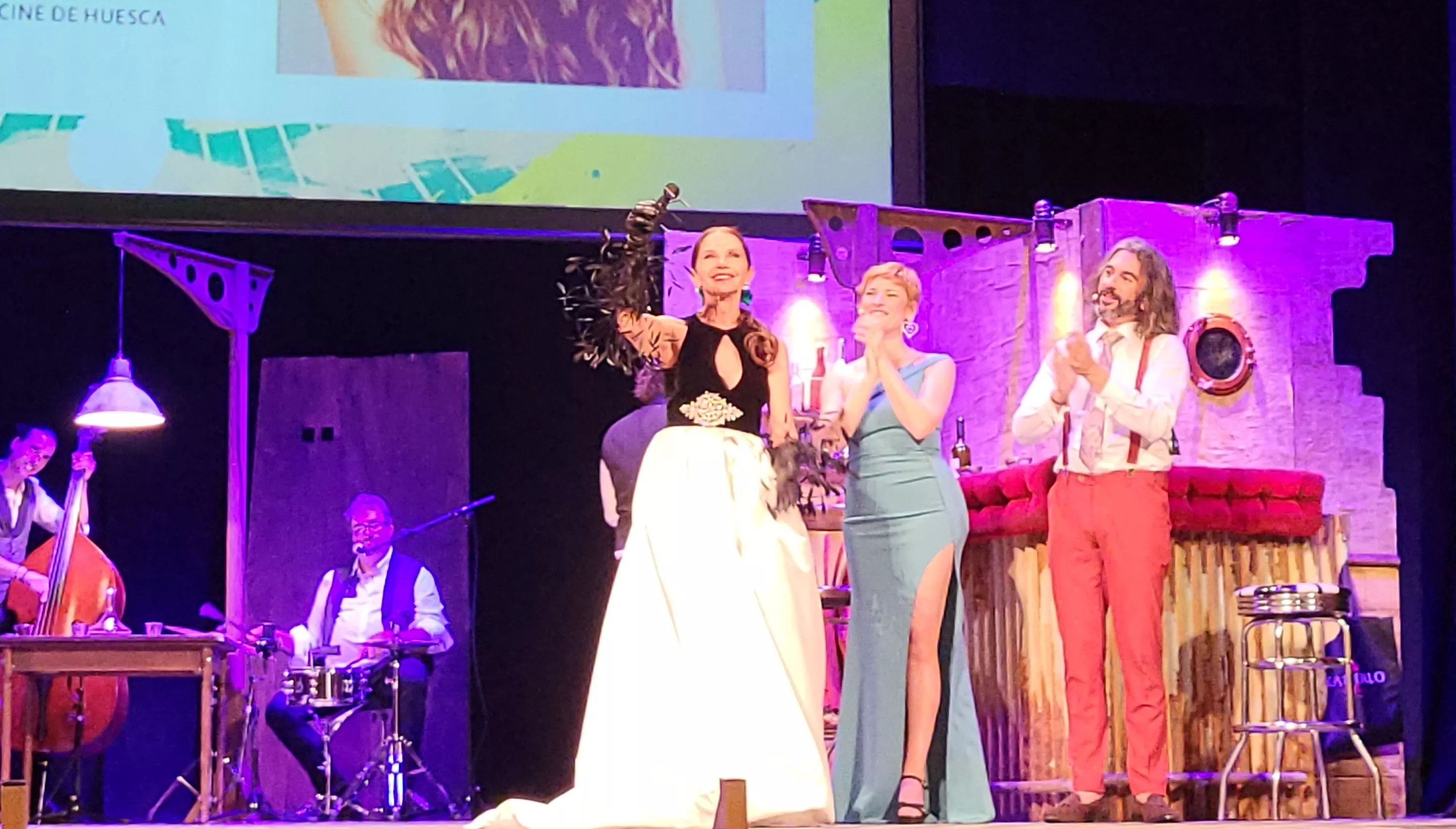 Gala del Premio Luis Buñuel para Victoria Abril.  Foto Mercedes Manterola