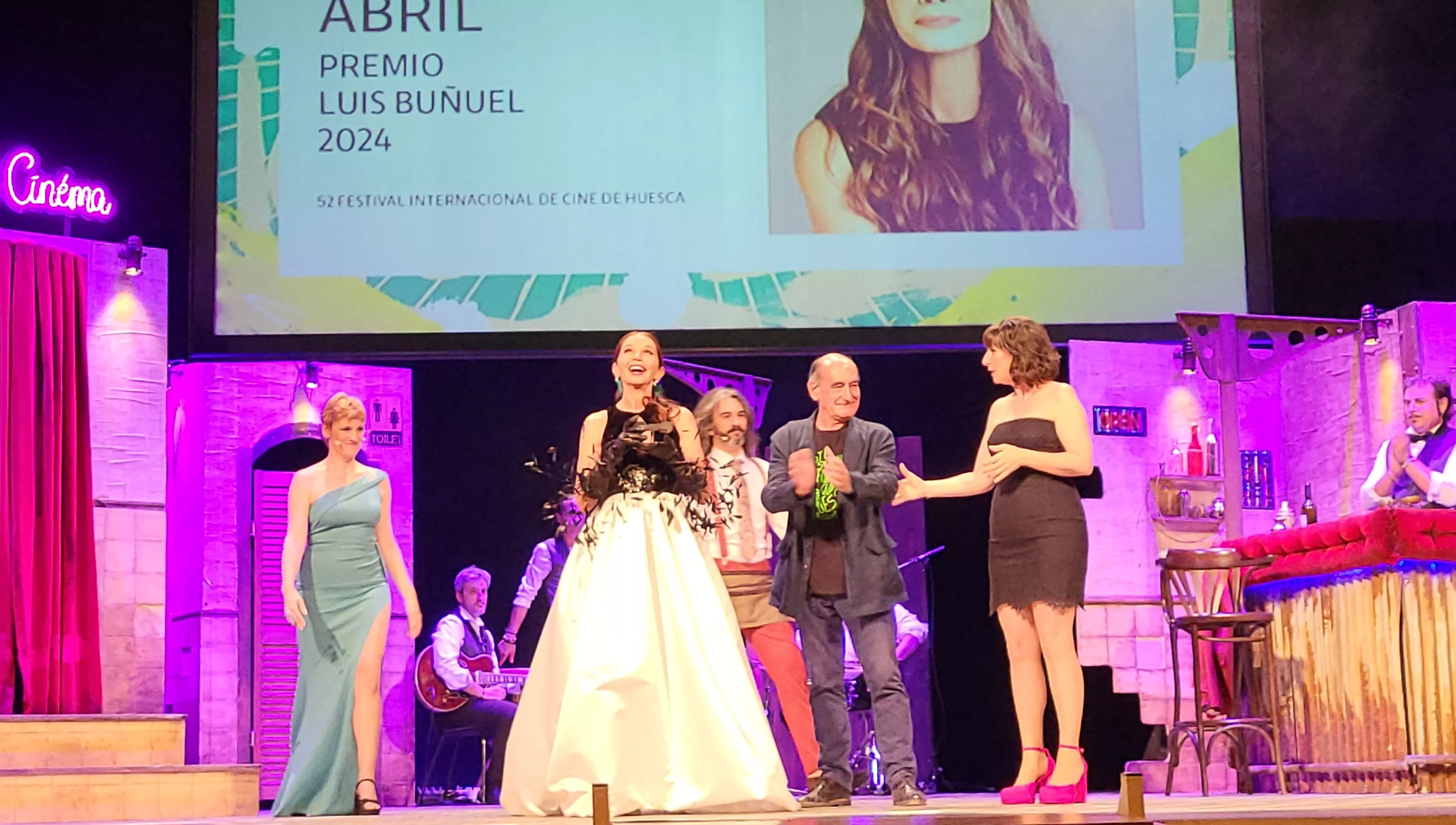 Gala del Premio Luis Buñuel para Victoria Abril.  Foto Mercedes Manterola