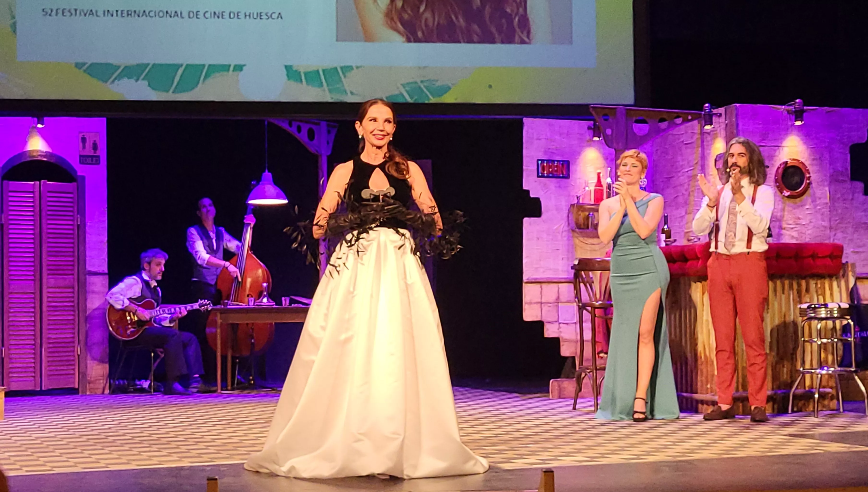 Gala del Premio Luis Buñuel para Victoria Abril.  Foto Mercedes Manterola