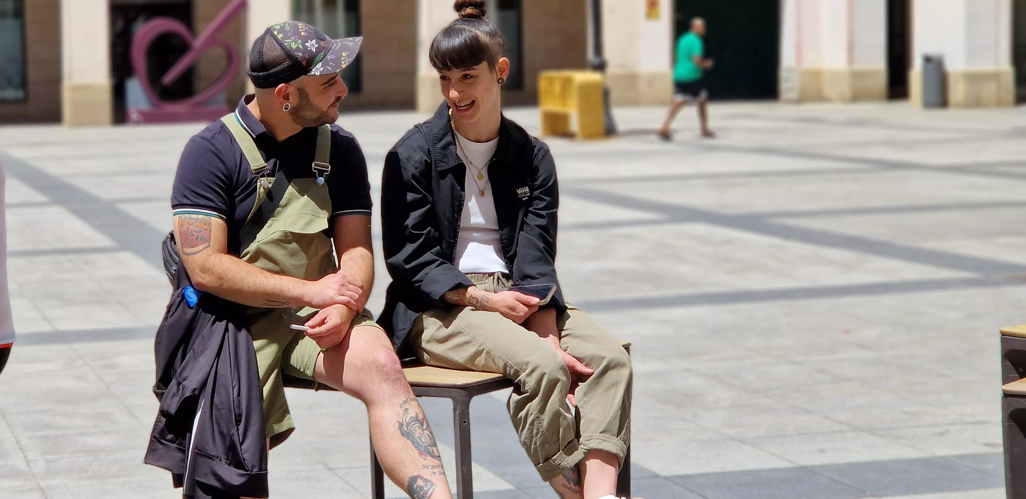 Nueva sesión de "Vermú con..." del Festival de Cine de Huesca. Foto Myriam Martínez