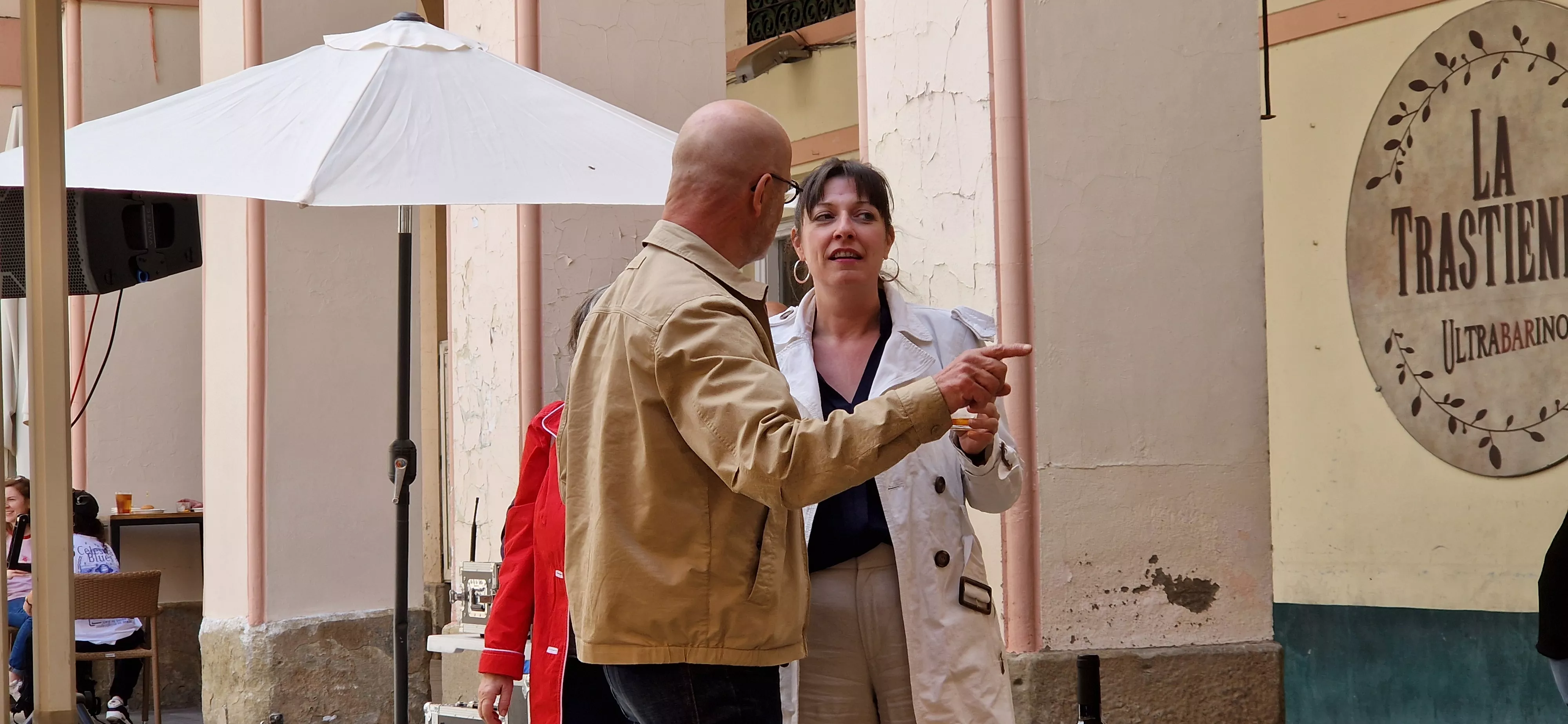 Nueva sesión de "Vermú con..." del Festival de Cine de Huesca. Foto Myriam Martínez