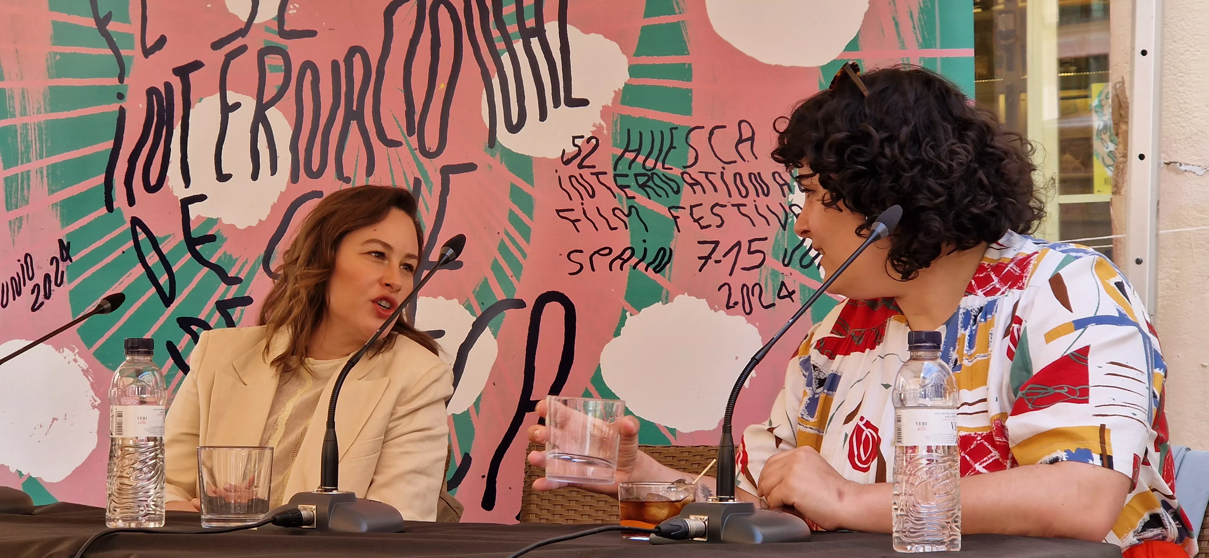 Aída Folch y Cyndi Lara Portella. Foto Myriam Martínez