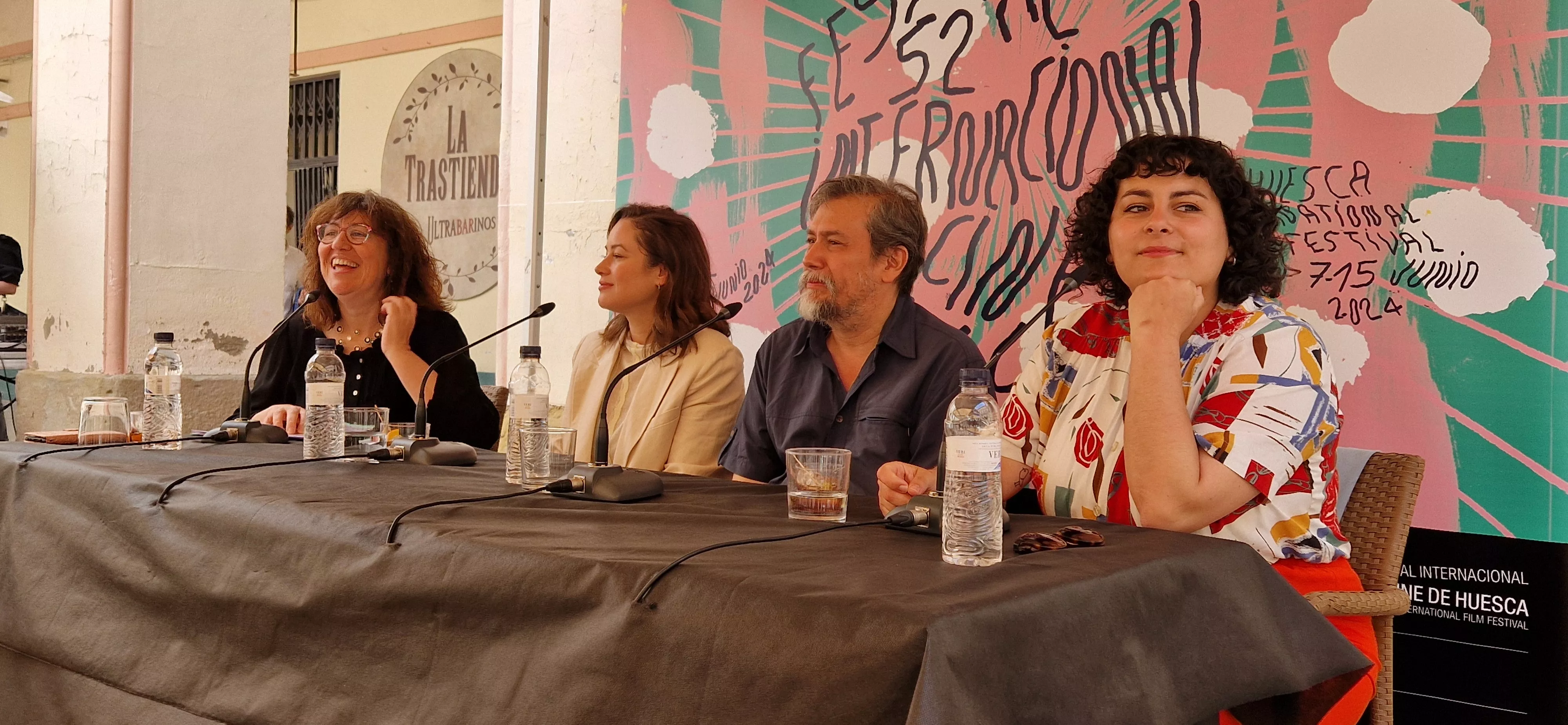 Chus Fenero, Aída Folch, Armando Casas y Cyndi Lara Portella. Foto Myriam Martínez