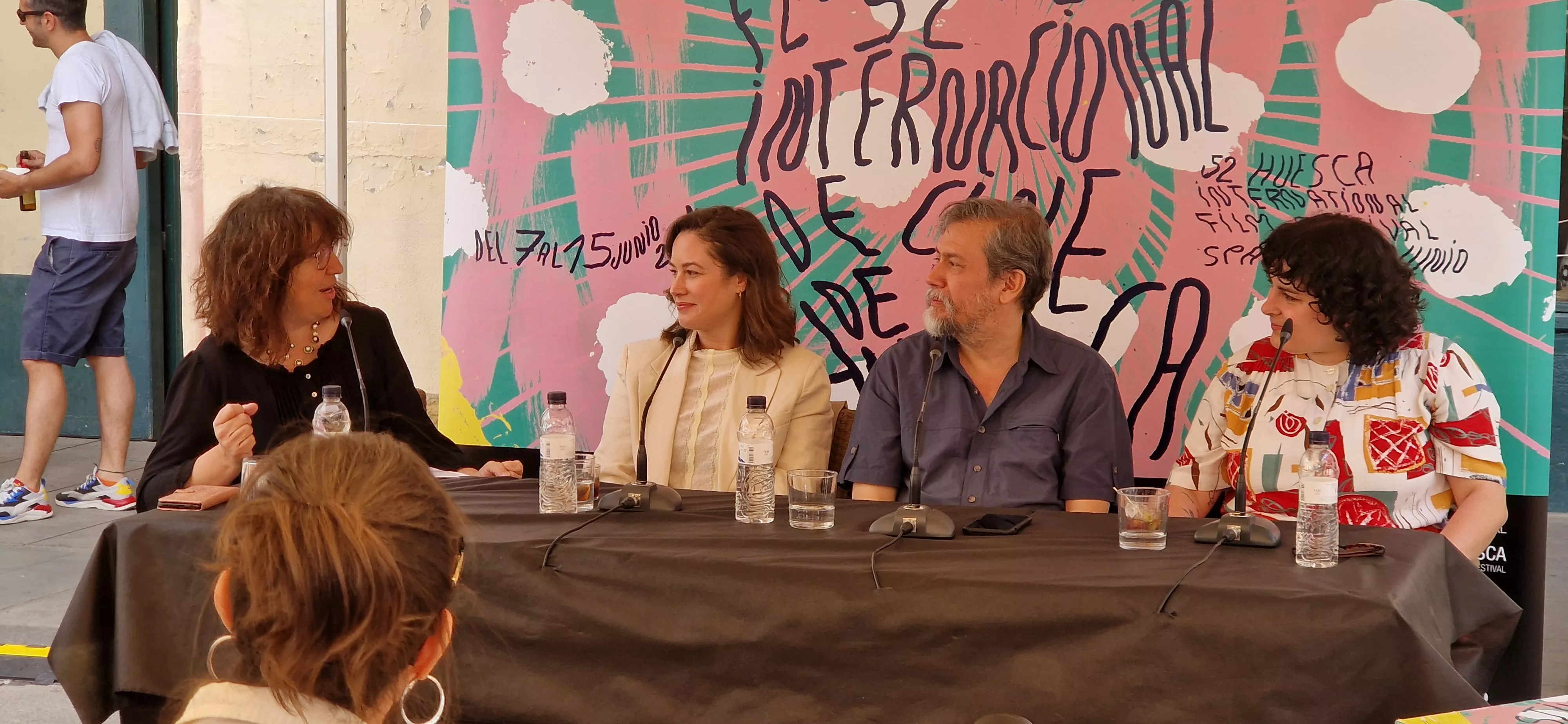 Chus Fenero, Aída Folch, Armando Casas y Cyndi Lara Portella. Foto Myriam Martínez