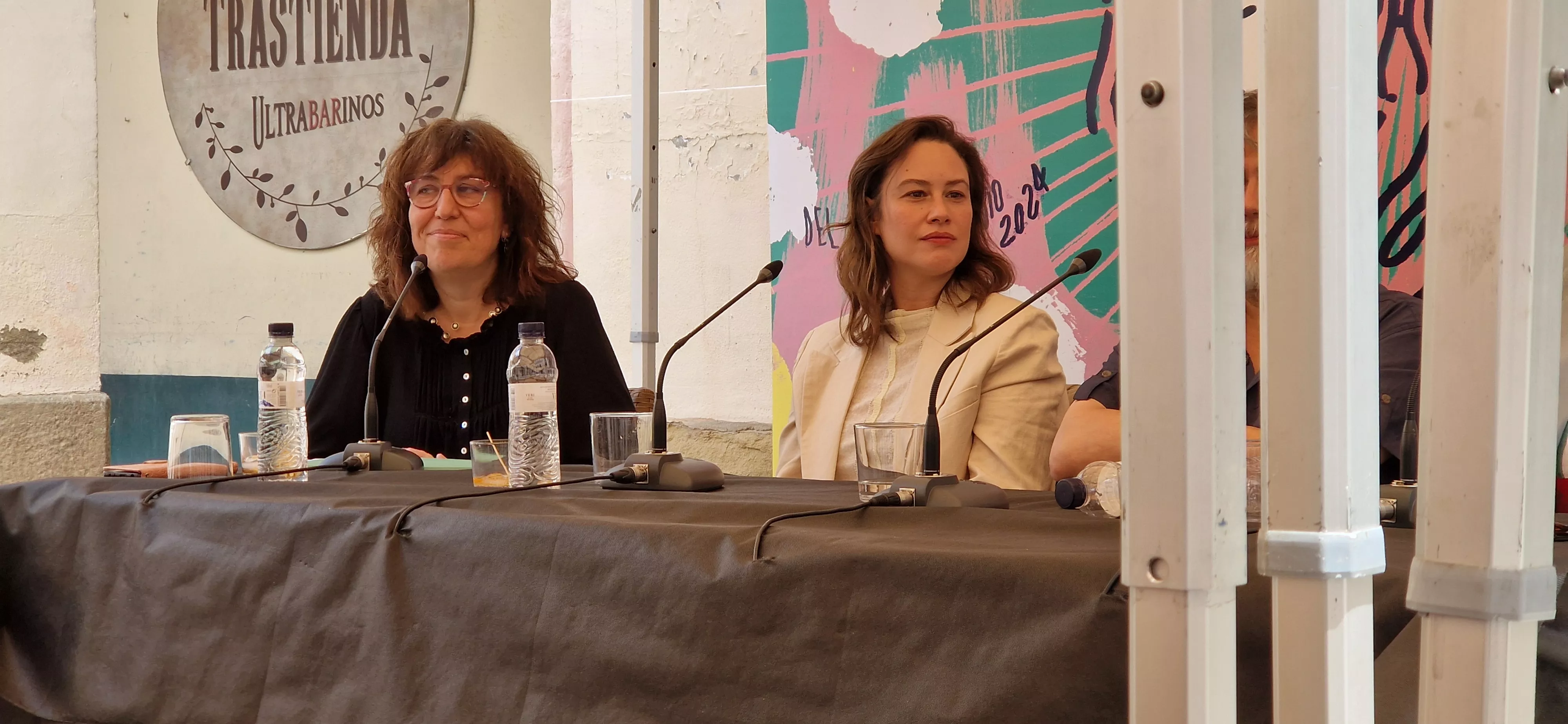 Chus Fenero y Aída Folch. Foto Myriam Martínez