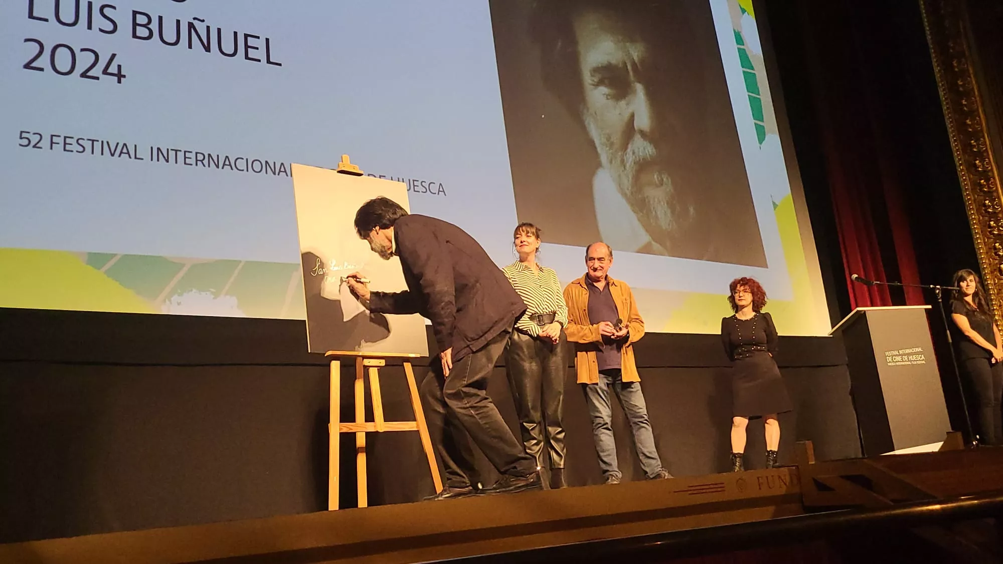 Entrega del Premio Luis Buñuel a Víctor Erice