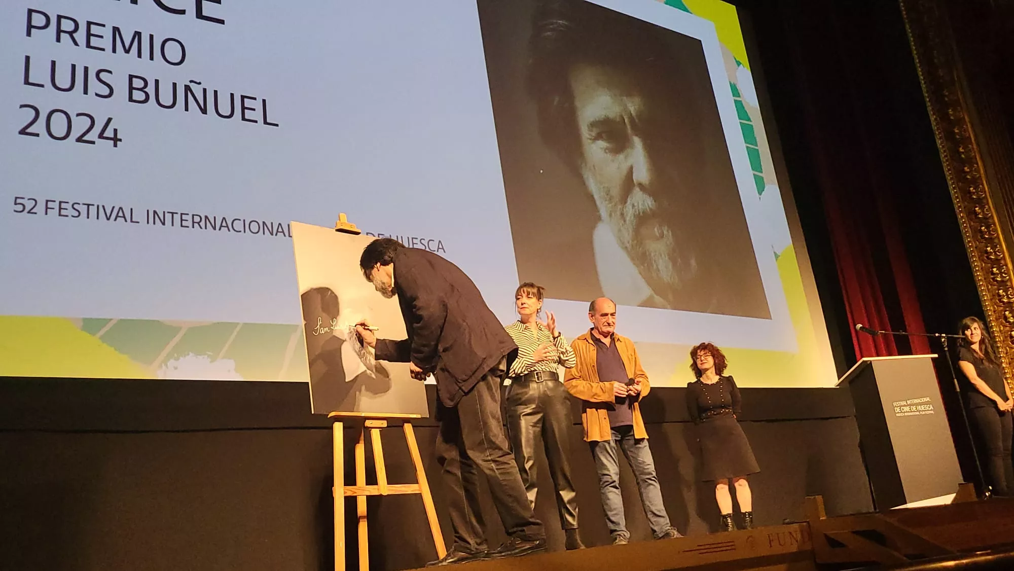 Entrega del Premio Luis Buñuel a Víctor Erice