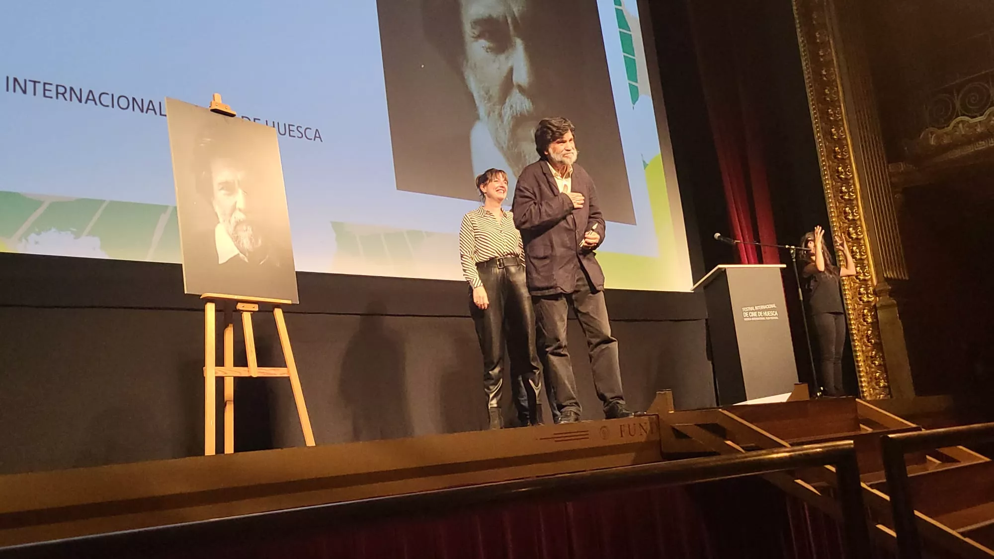 Entrega del Premio Luis Buñuel a Víctor Erice