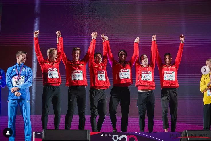 En lo más alto del podio