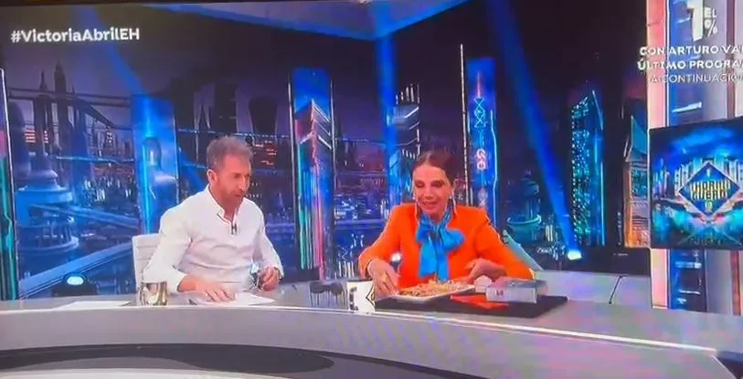 Victoria Abril y la Trenza de Almudévar en El Hormiguero