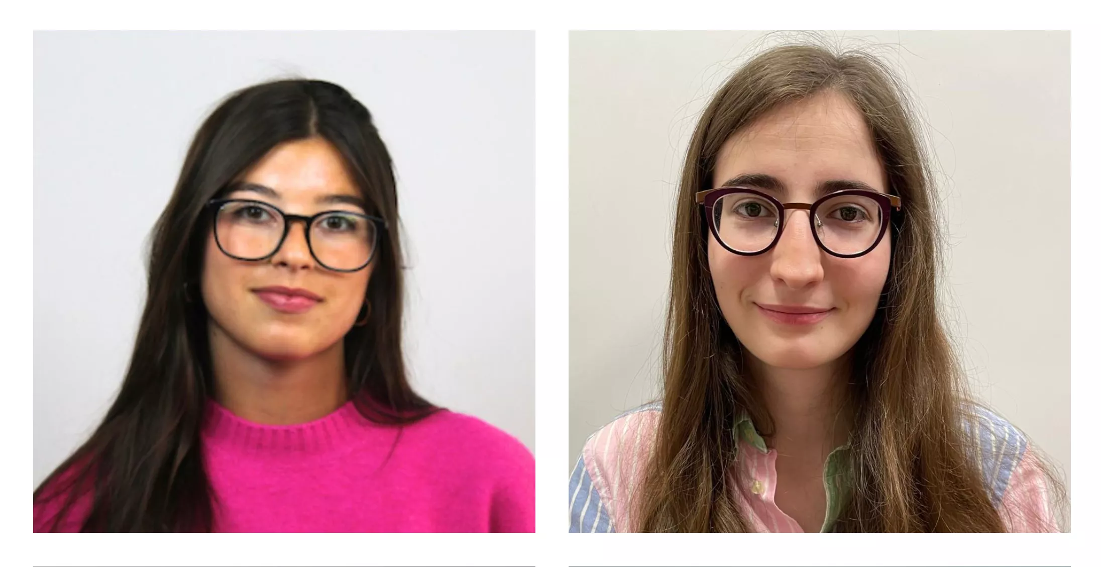 Carmen Altemir e Isabel Lacasa primera y segunda mejor nota de la EVAU de Huesca.