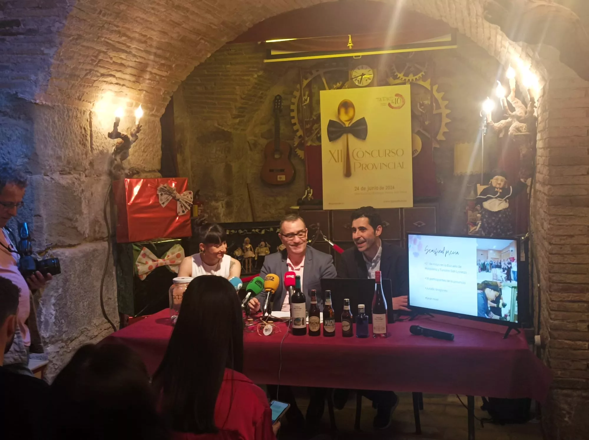 Iris Jordán, Manuel del Valle y Pablo Villacampa