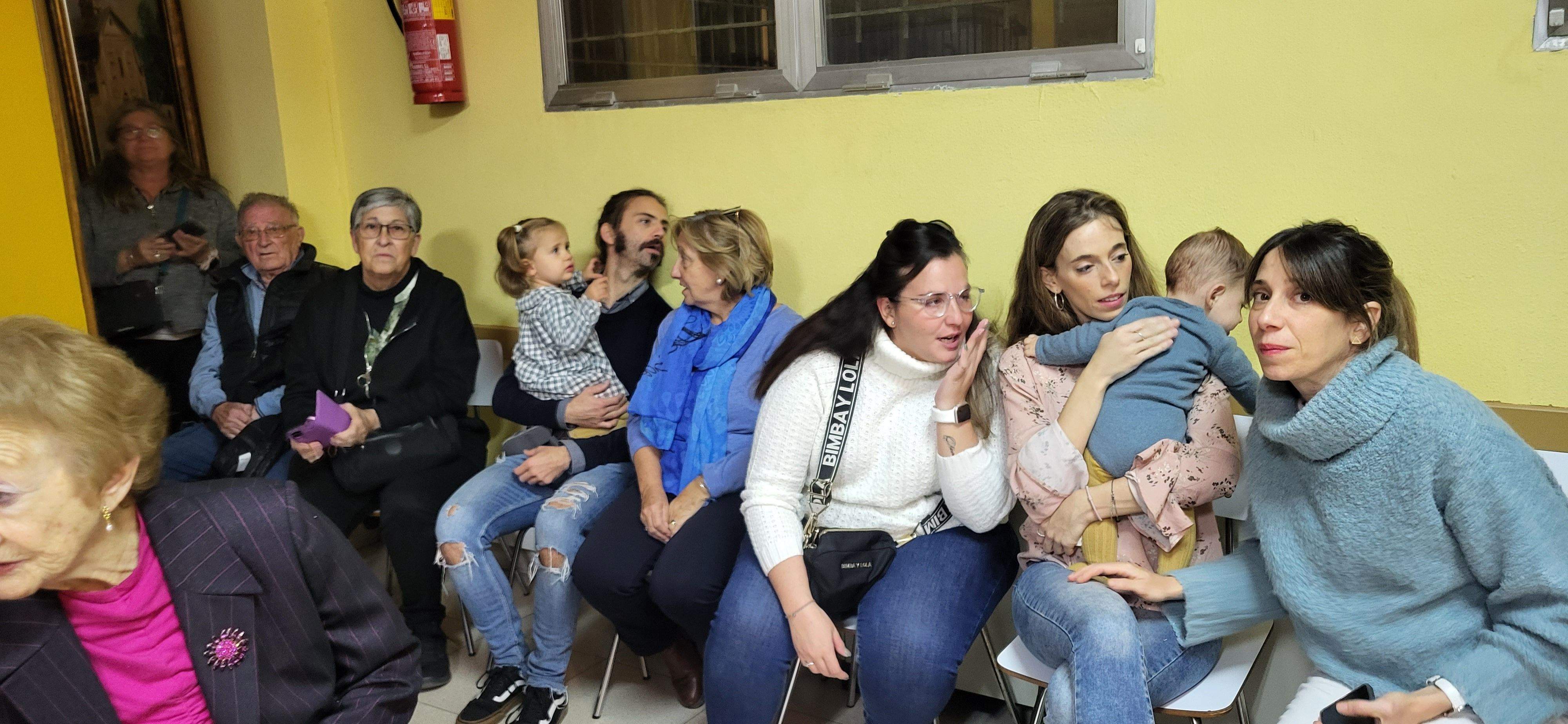 Imágenes del homenaje a Angelines Palacio. Foto Myriam Martínez