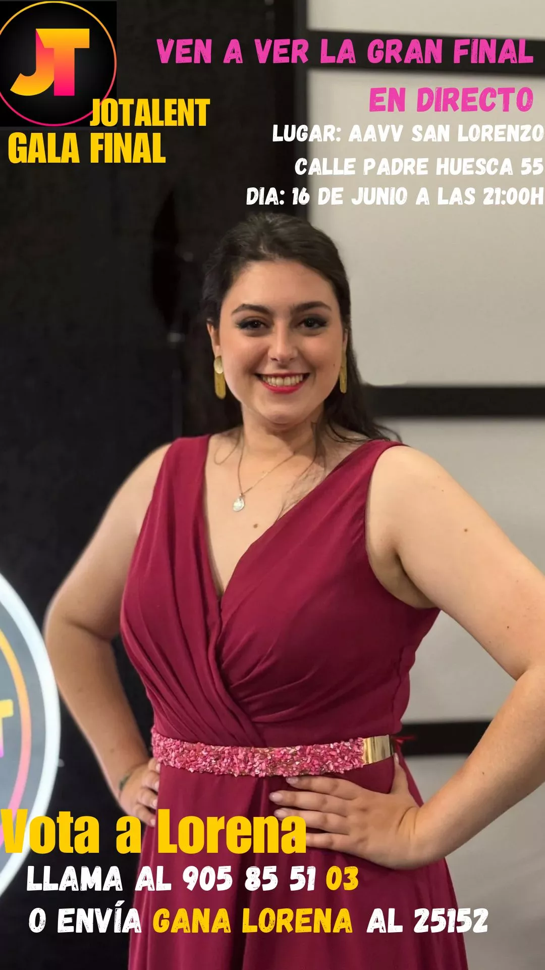 Lorena Mata, finalista de Jotalent Lorena Mata, finalista de Jotalent