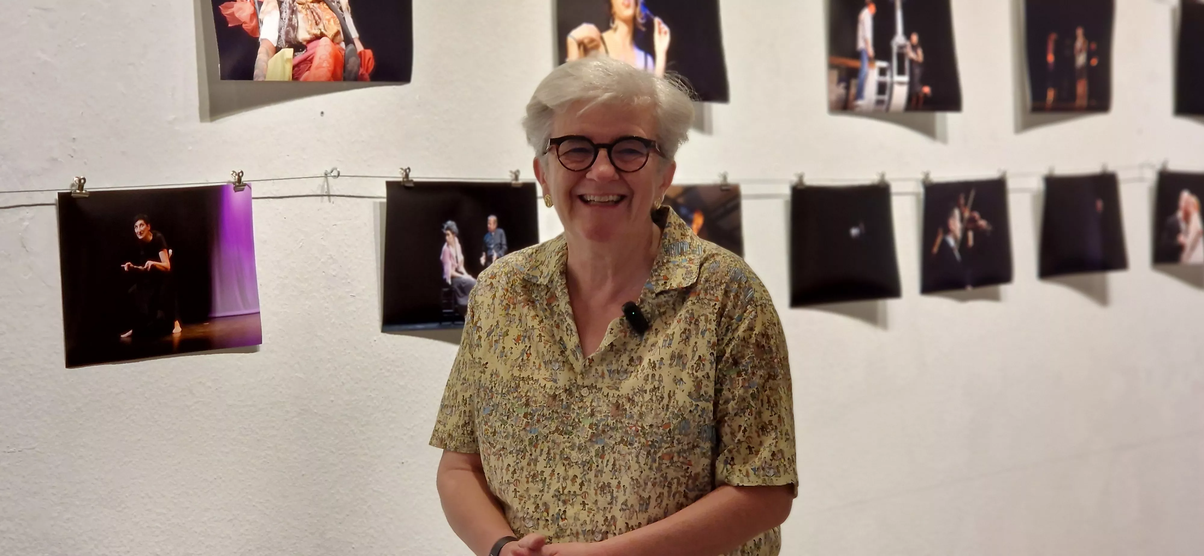 Beatriz López "La López" expone en el Centro Cultural Manuel Benito Moliner. Foto Myriam Martínez