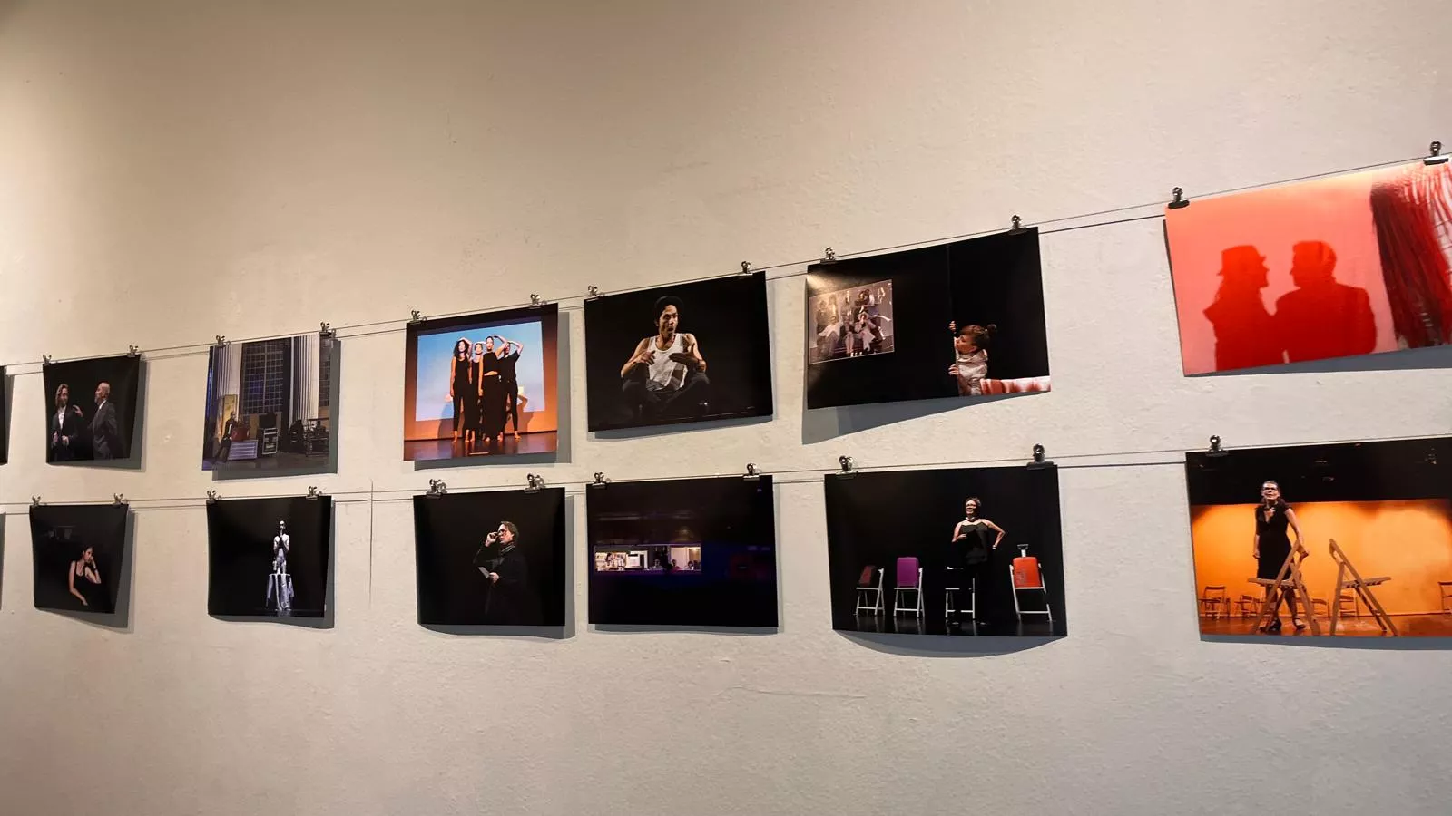 Exposición de La López "Arriba el telón" en el Centro Manuel Benito Moliner. Foto Mercedes Manterola