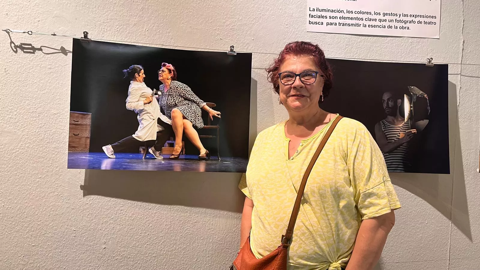 Exposición de La López "Arriba el telón" en el Centro Manuel Benito Moliner. Foto Mercedes Manterola