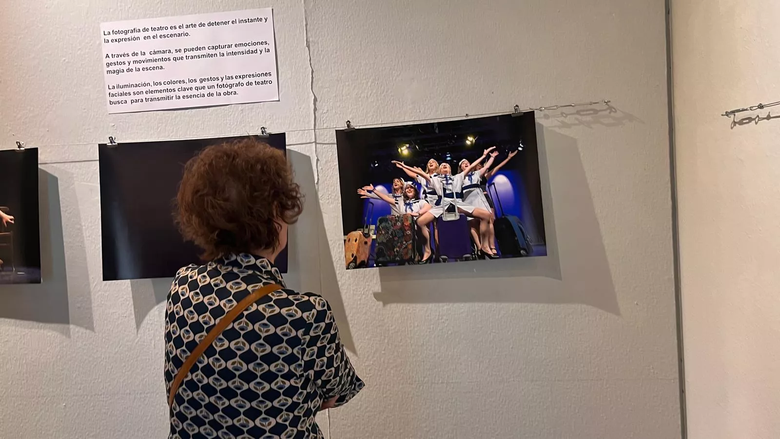 Exposición de La López "Arriba el telón" en el Centro Manuel Benito Moliner. Foto Mercedes Manterola