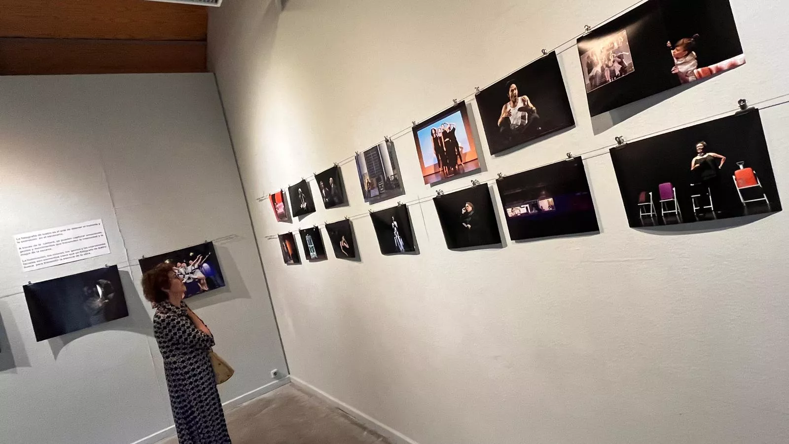 Exposición de La López "Arriba el telón" en el Centro Manuel Benito Moliner. Foto Mercedes Manterola