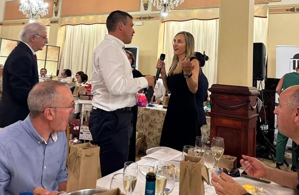 La Federación de Asociaciones de la Construcción de Huesca celebrando San Antón 