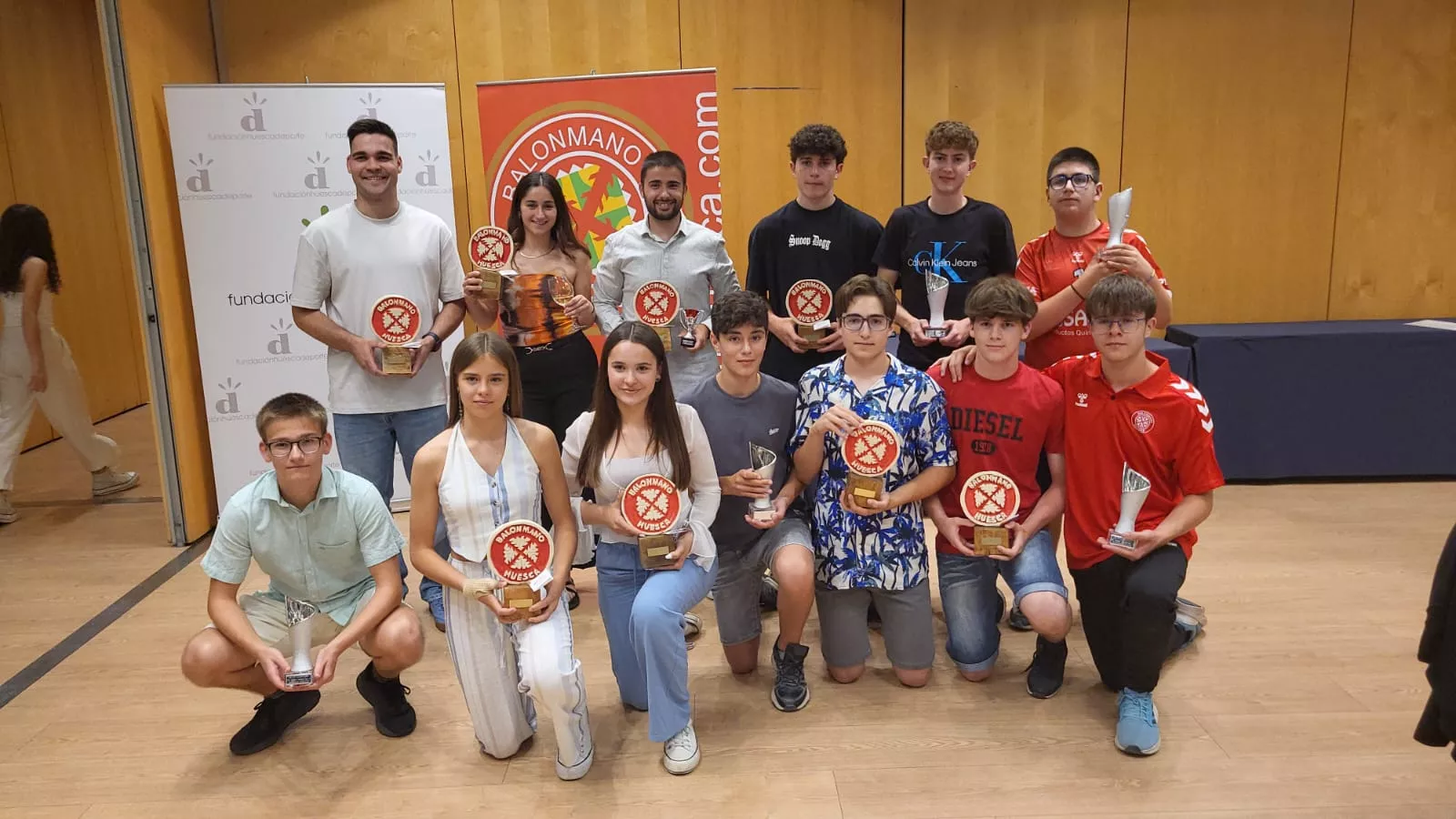 Fiesta de fin de temporada de Balonmano Huesca