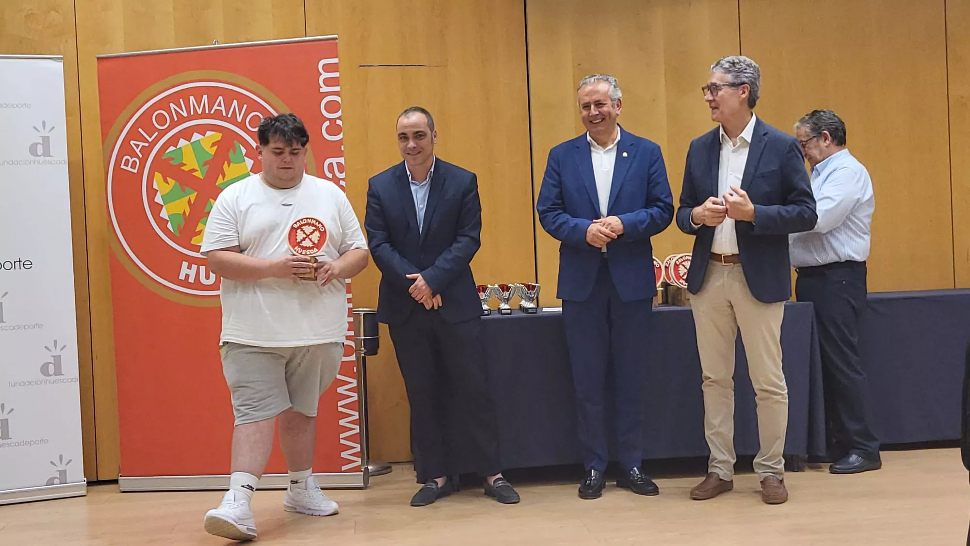 Fiesta de fin de temporada de Balonmano Huesca