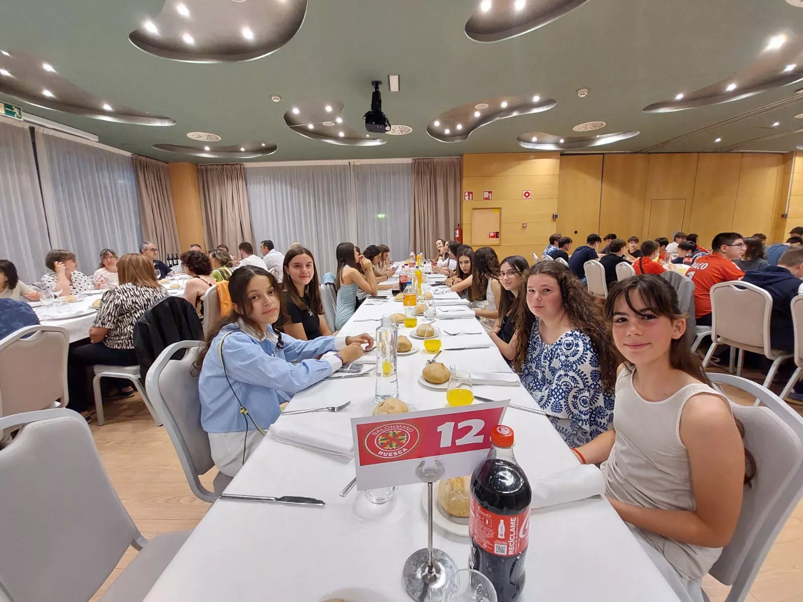 Fiesta de fin de temporada de Balonmano Huesca