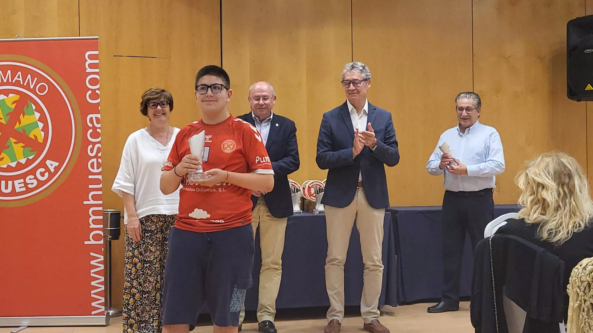 Fiesta de fin de temporada de Balonmano Huesca