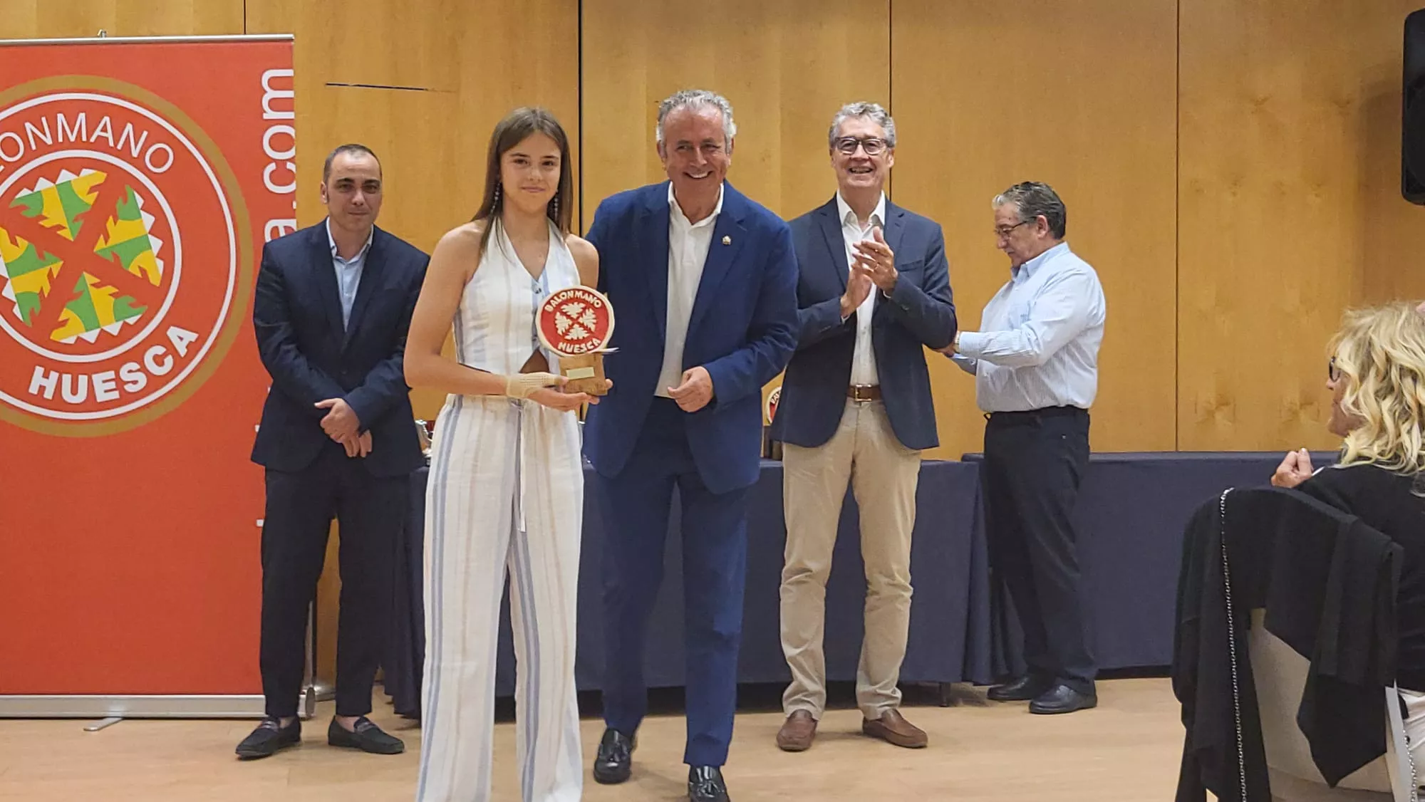 Fiesta de fin de temporada de Balonmano Huesca