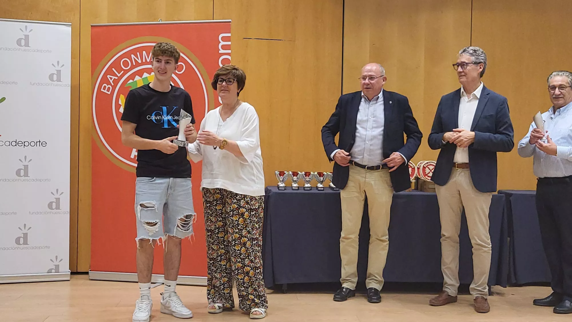 Fiesta de fin de temporada de Balonmano Huesca