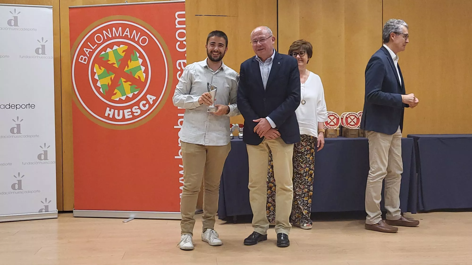 Fiesta de fin de temporada de Balonmano Huesca