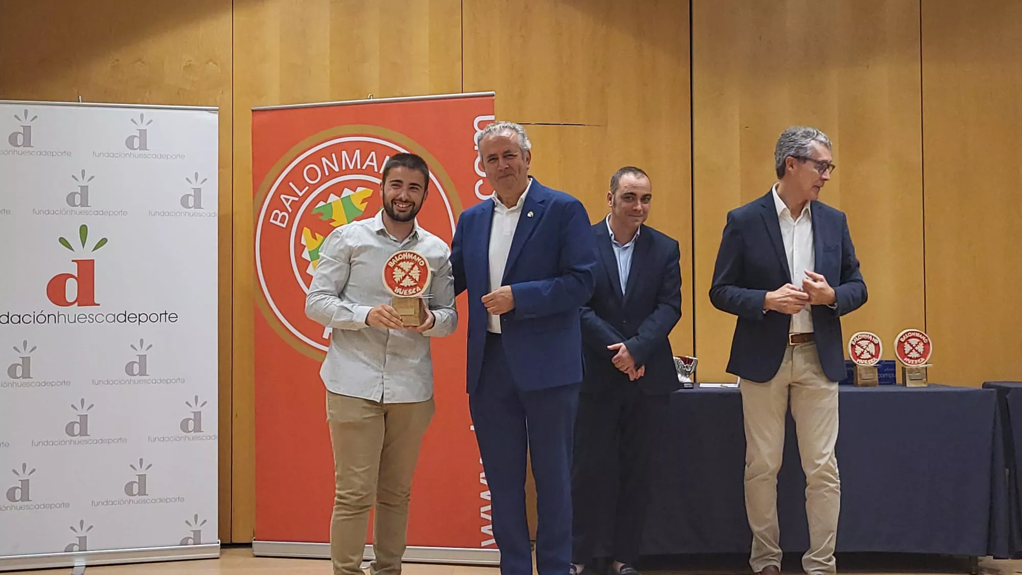 Fiesta de fin de temporada de Balonmano Huesca